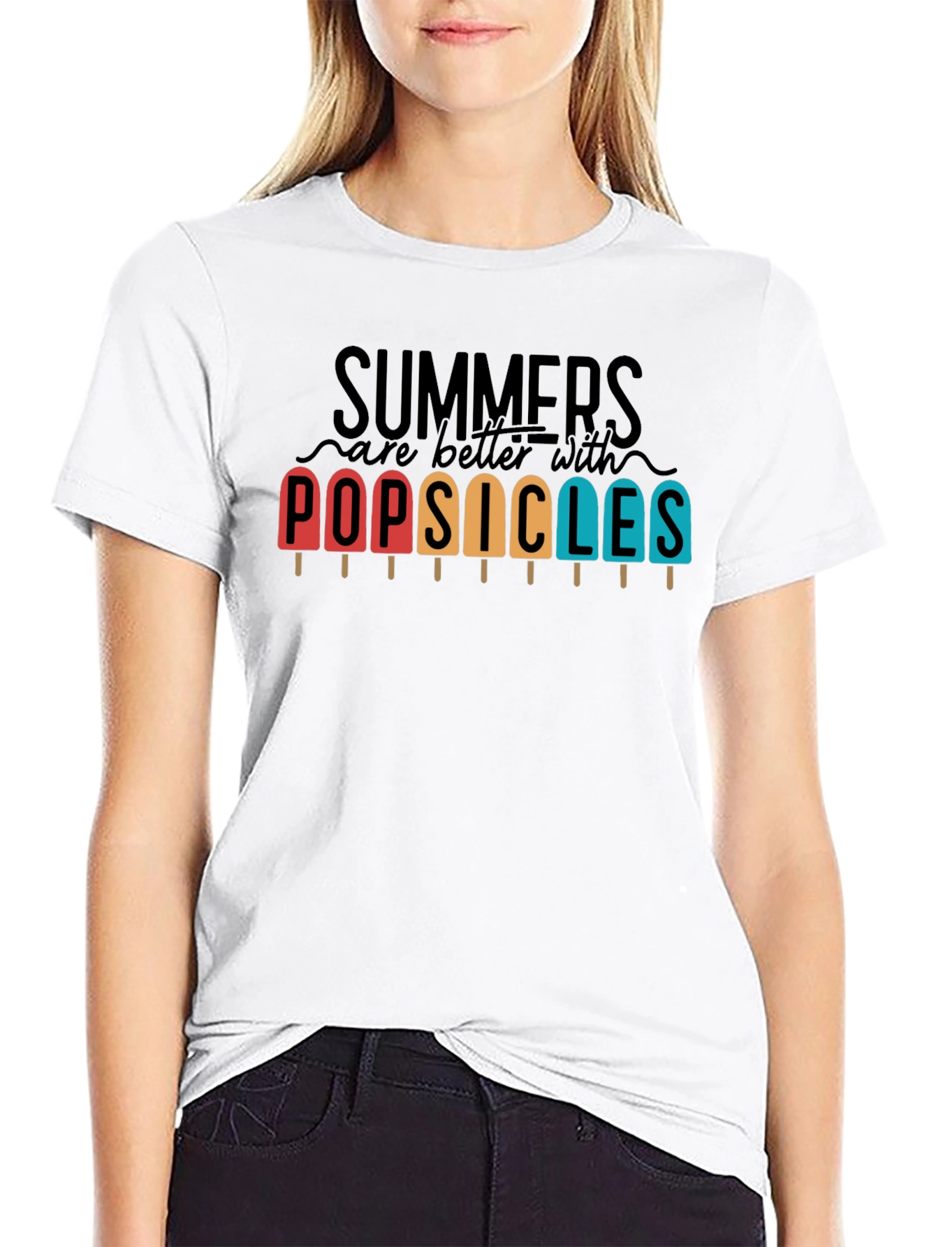Summers are Better with Popsicles T-Shirt