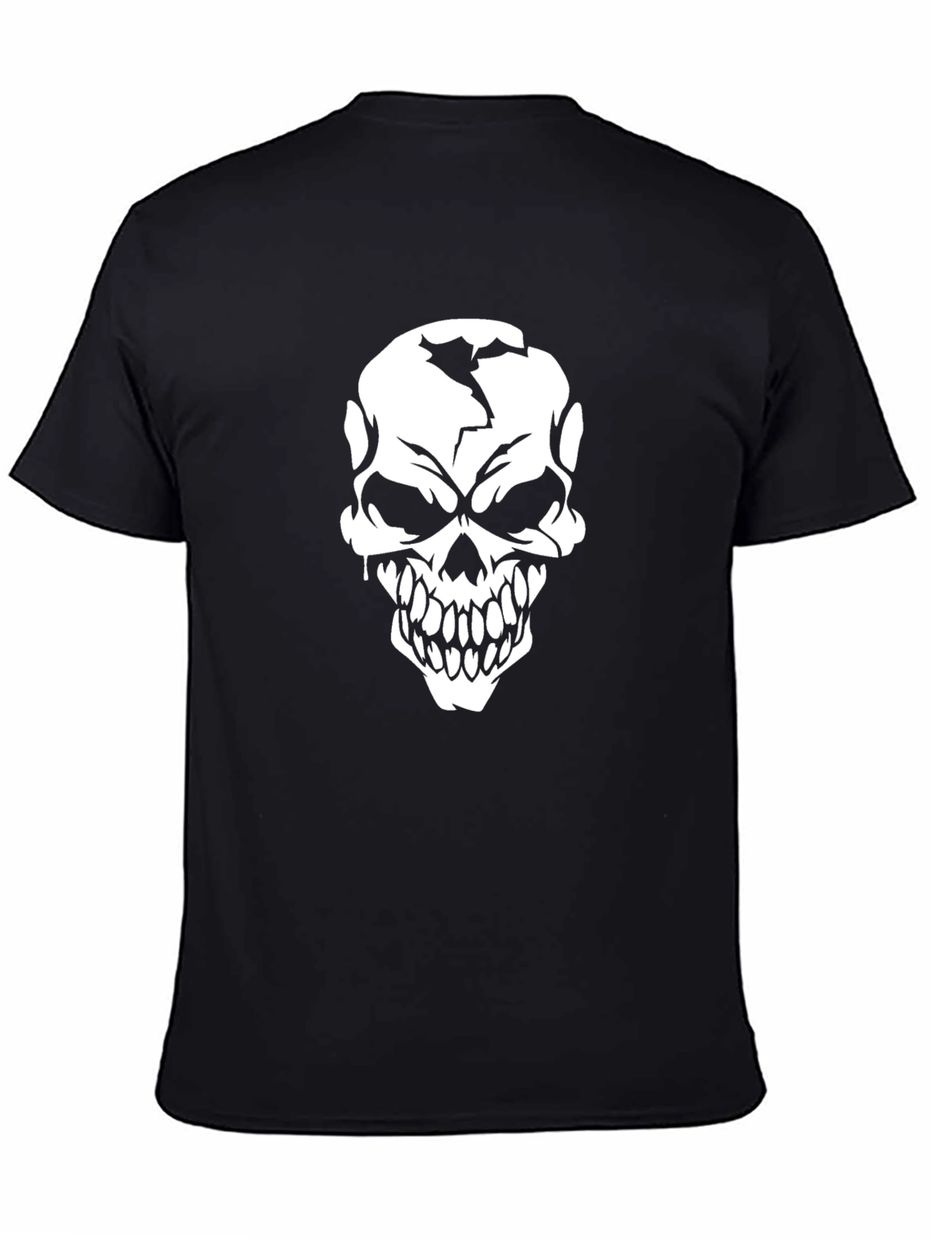 Skull Graphic Black T-Shirt