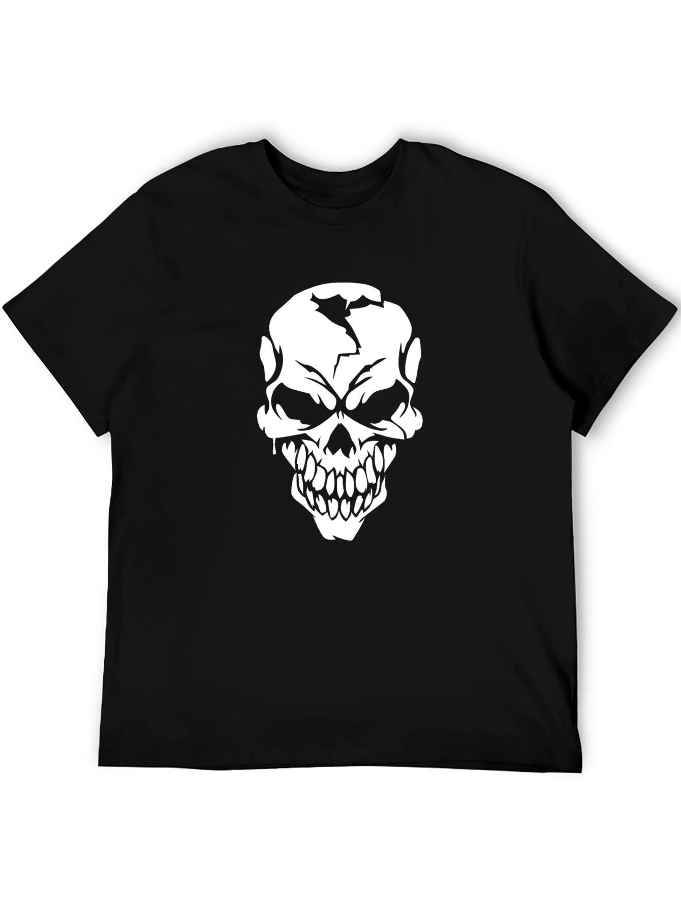 Skull Graphic Black T-Shirt