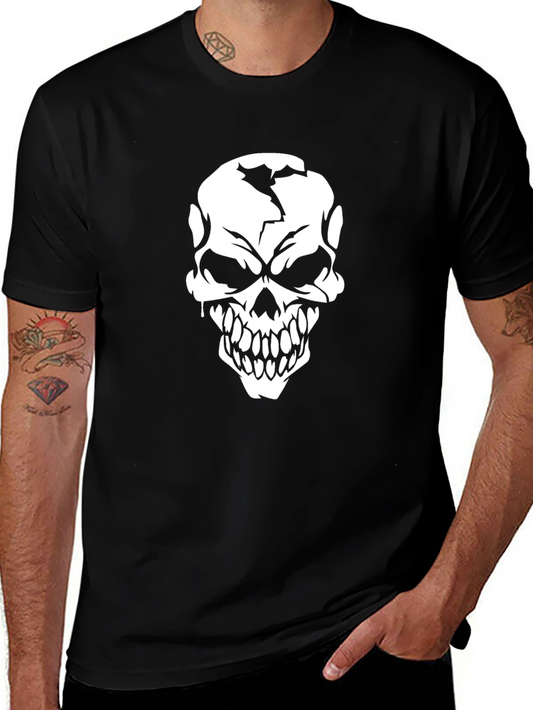 Skull Graphic Black T-Shirt