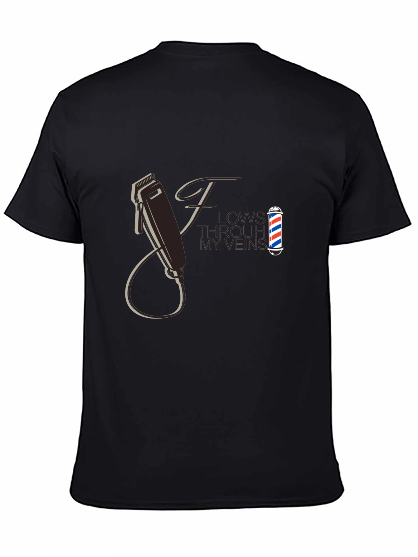 Barber Flow T-Shirt - Hair Clipper Design