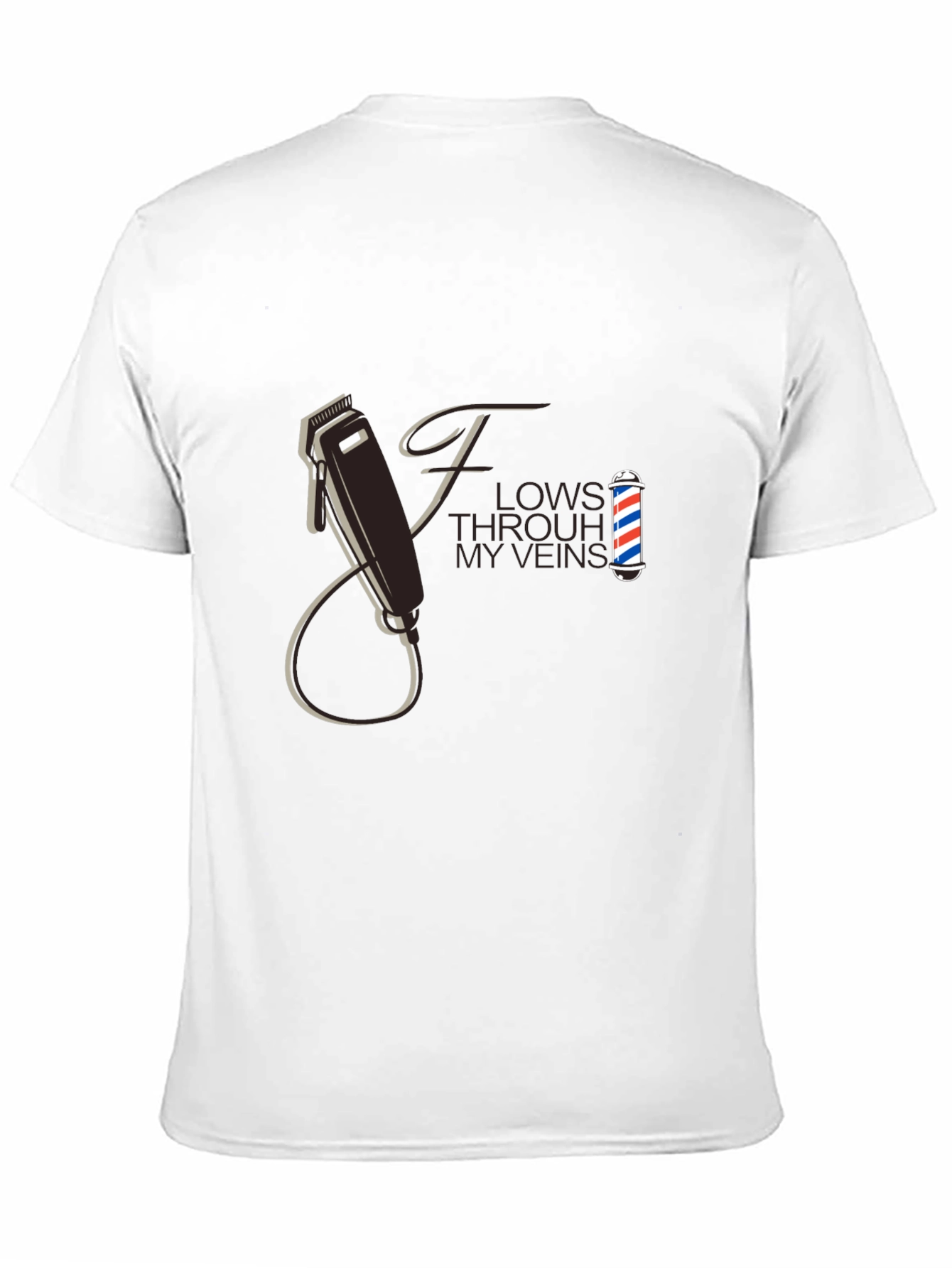 Barber Flow T-Shirt - Hair Clipper Design