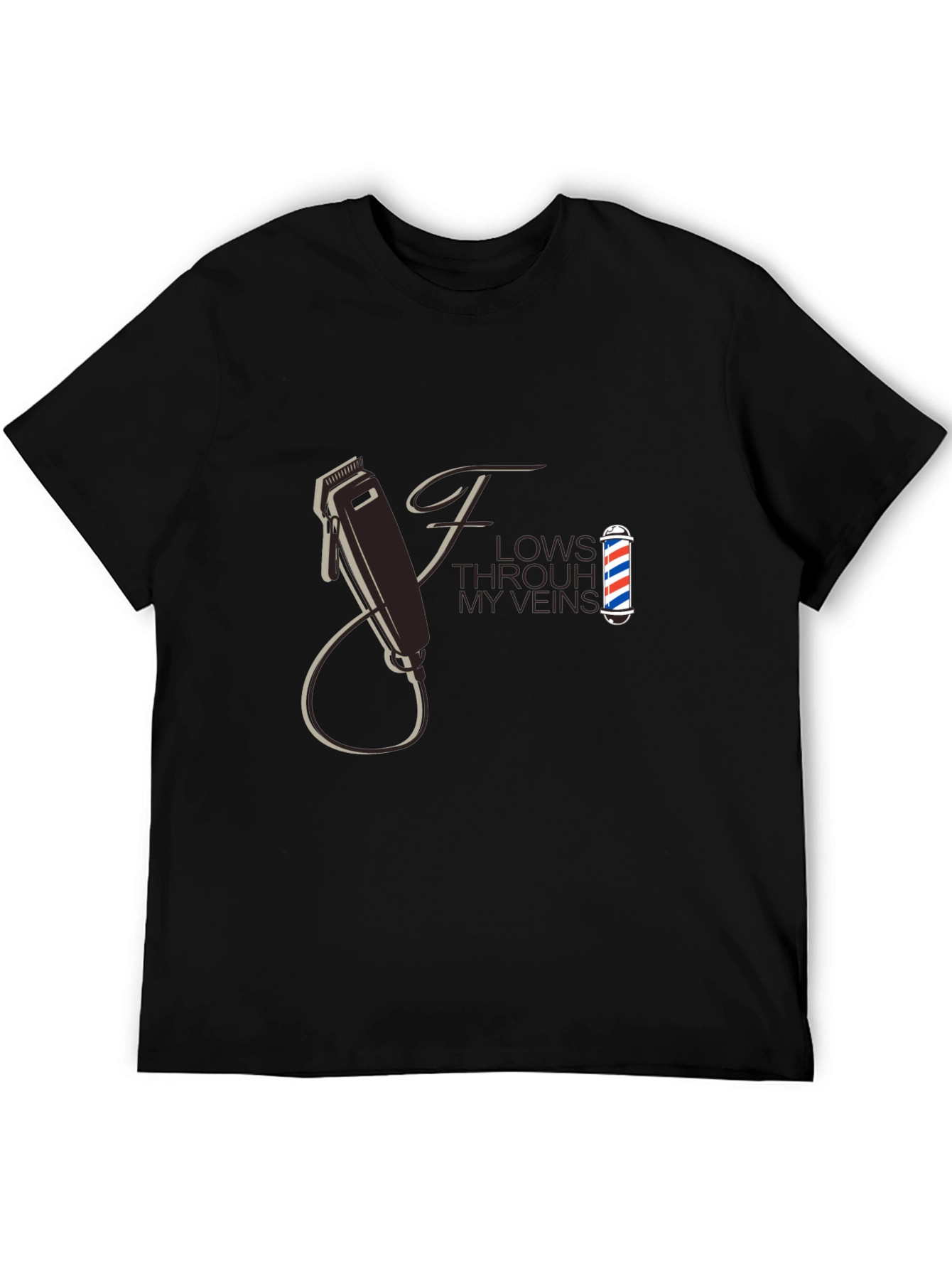 Barber Flow T-Shirt - Hair Clipper Design