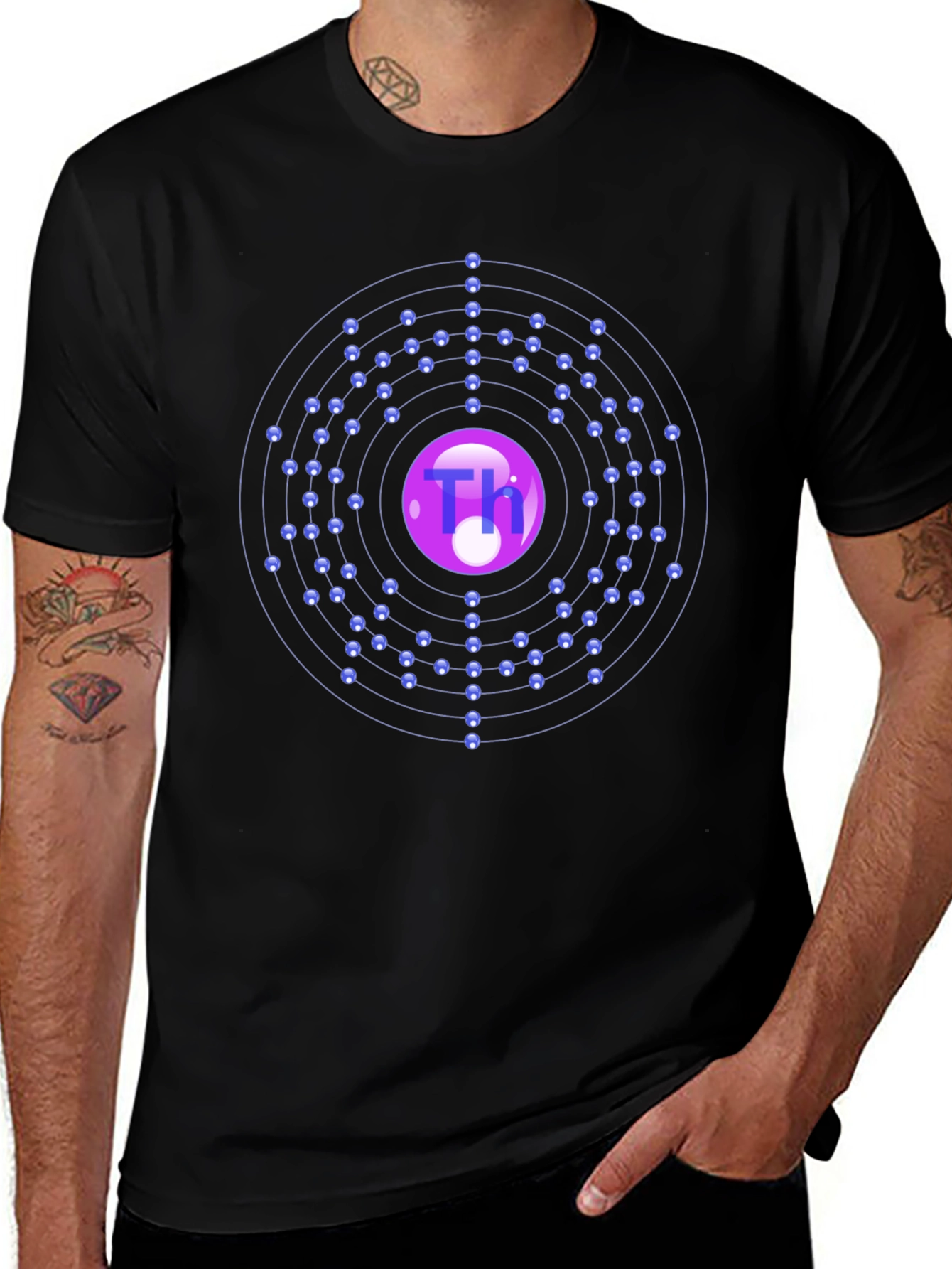 Thorium Atom T-Shirt - Science & Chemistry