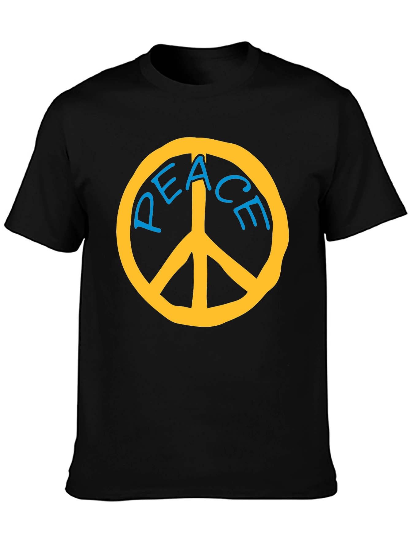 Peace Sign T-Shirt - Retro Style
