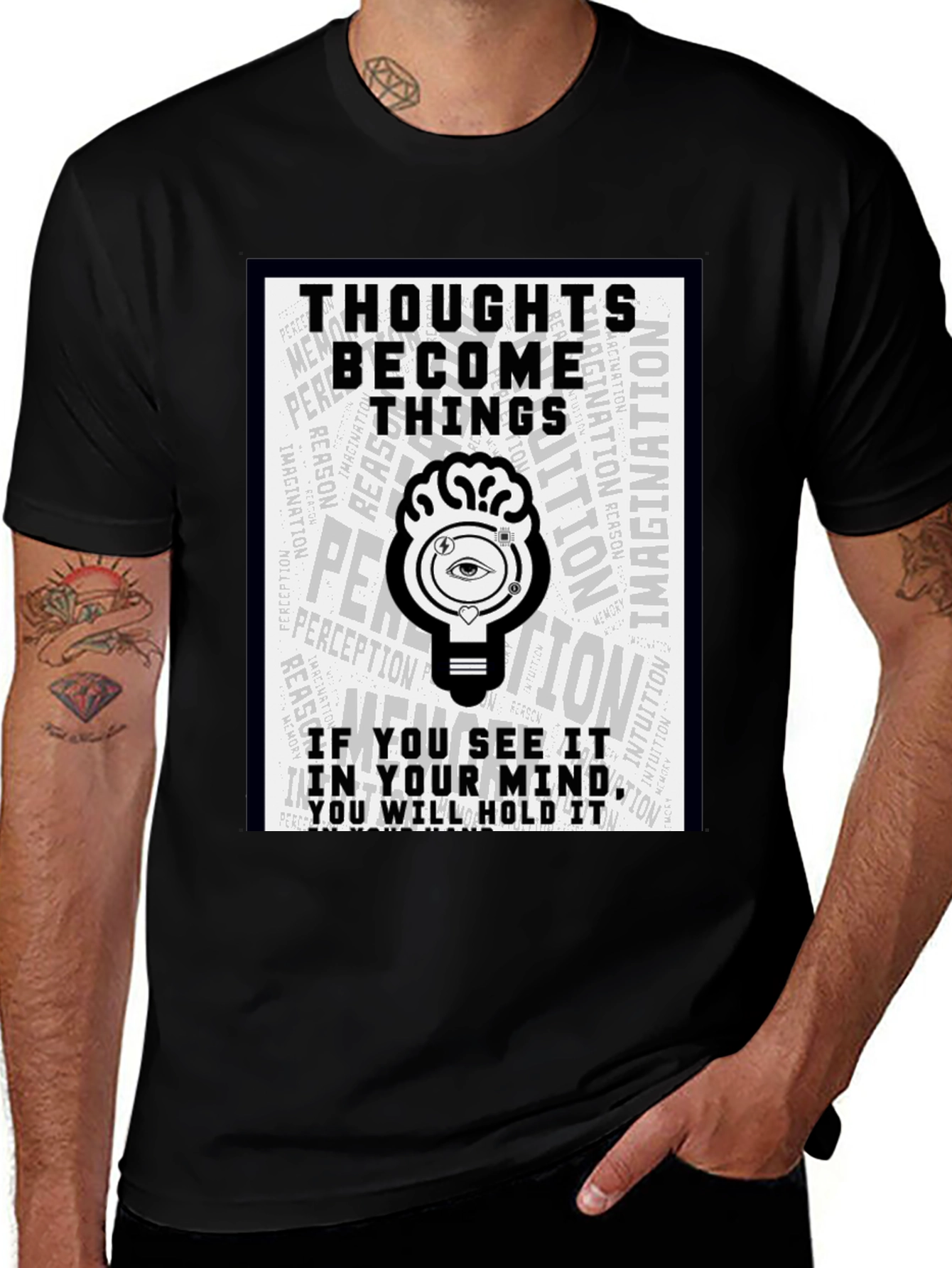 Thoughts Become Things Graphic T-Shirt