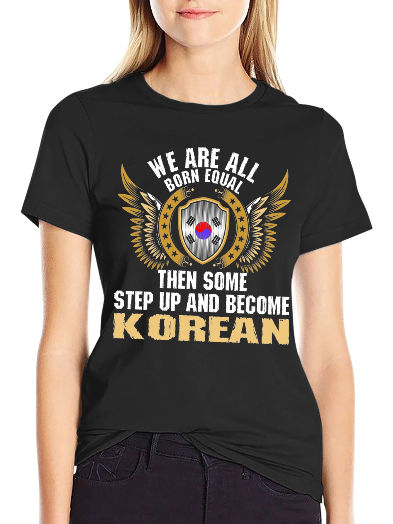 Korean Pride T-Shirt - Born Equal