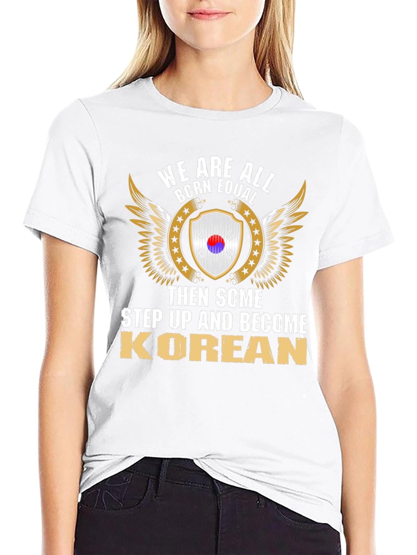 Korean Pride T-Shirt - Born Equal