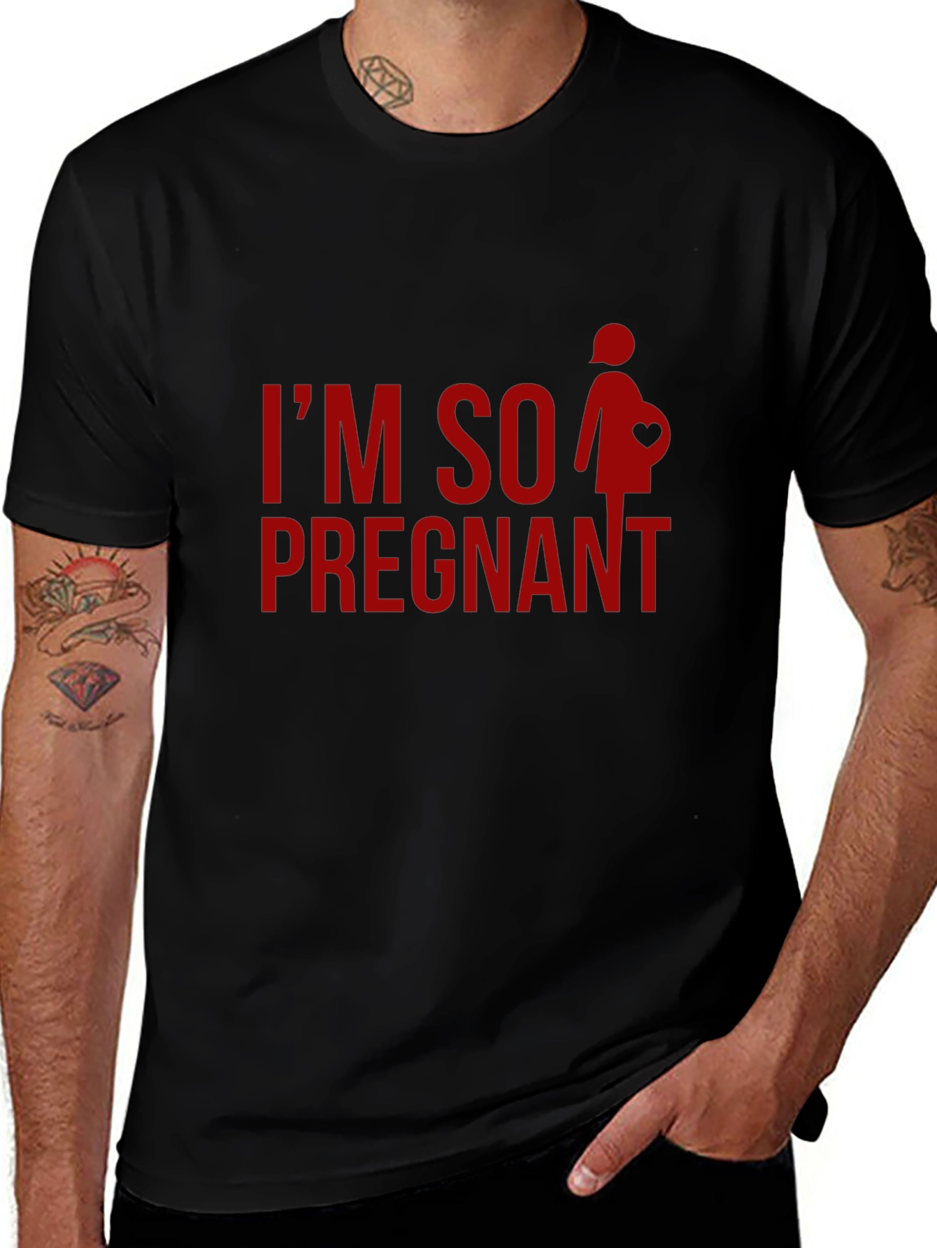 Im So Pregnant - Novelty Graphic T-Shirt