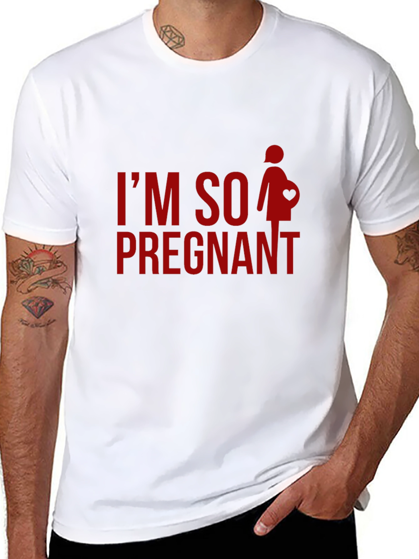 Im So Pregnant - Novelty Graphic T-Shirt