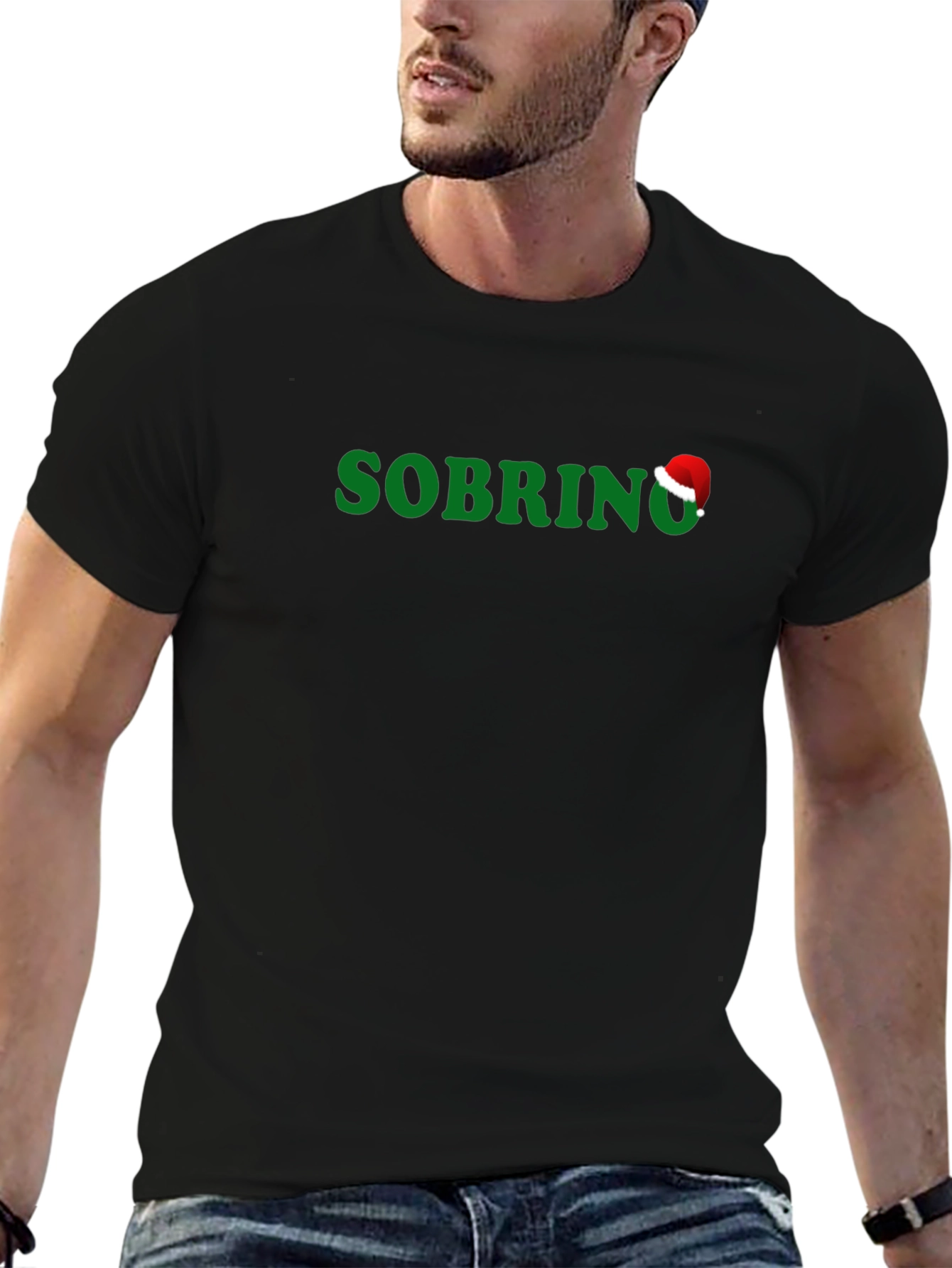 Sobrino Santa Hat T-Shirt