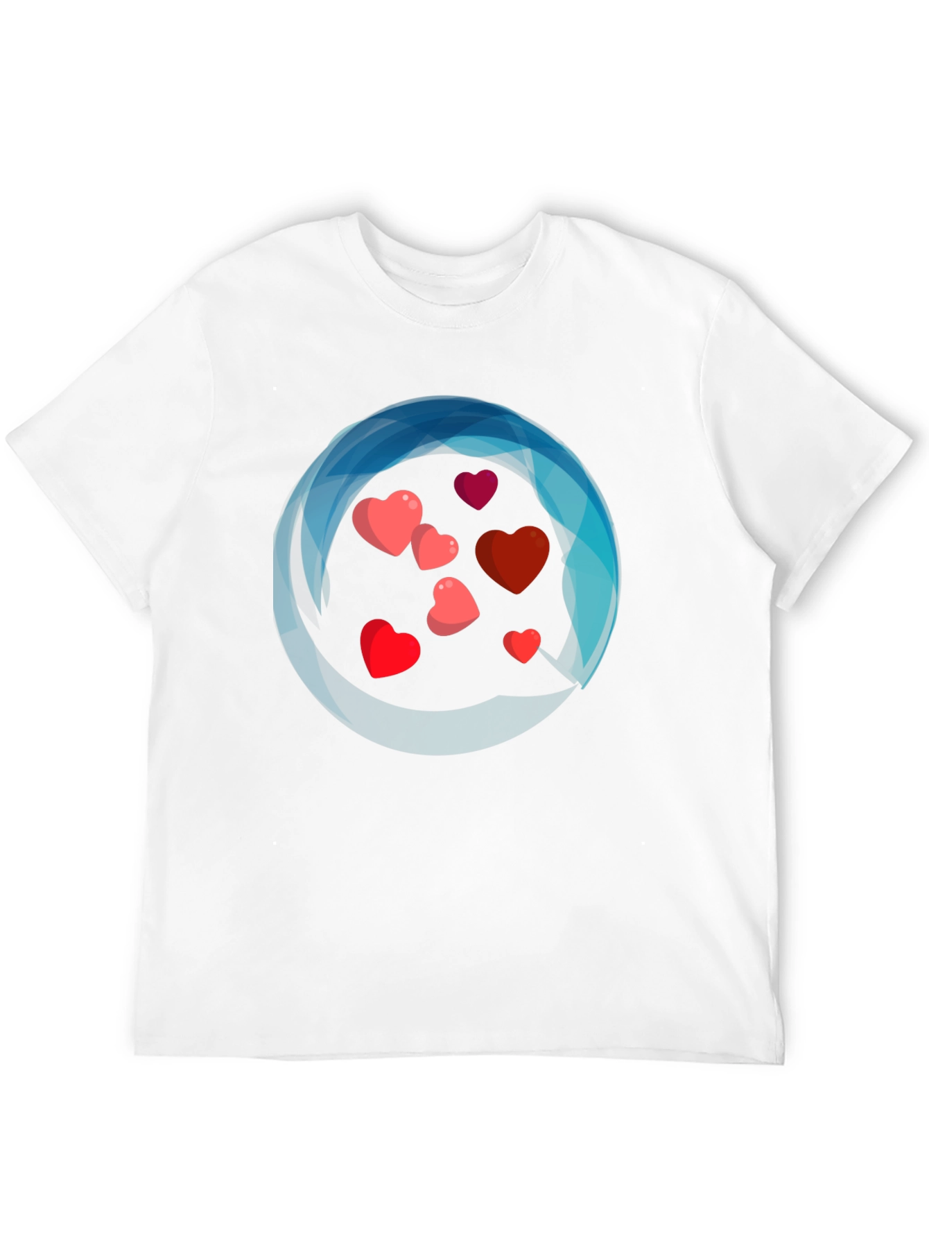 Heart Burst Graphic Tee - Valentines Day Gift