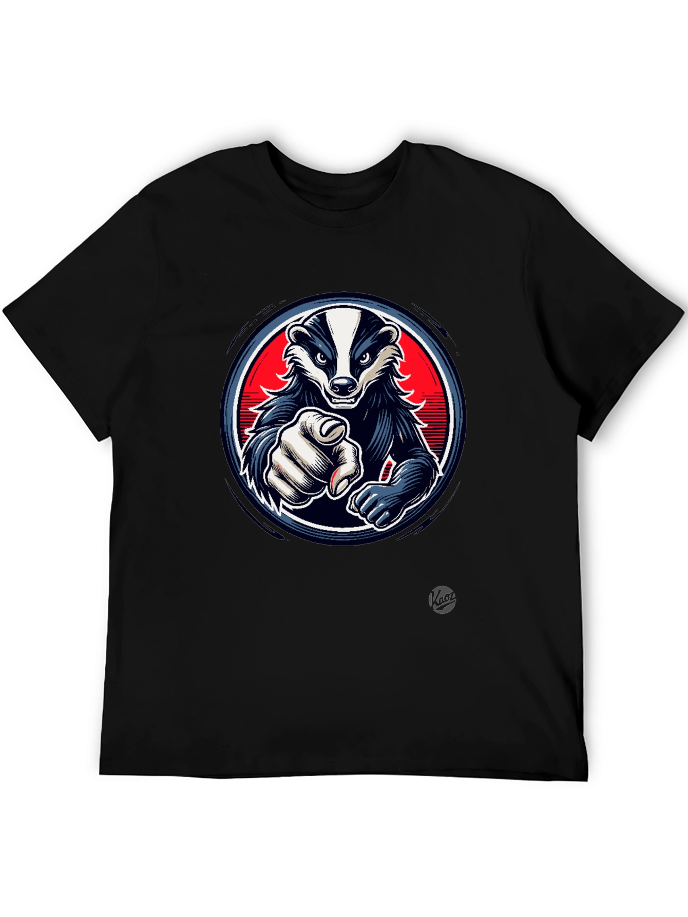 Cool Badger Graphic T-Shirt