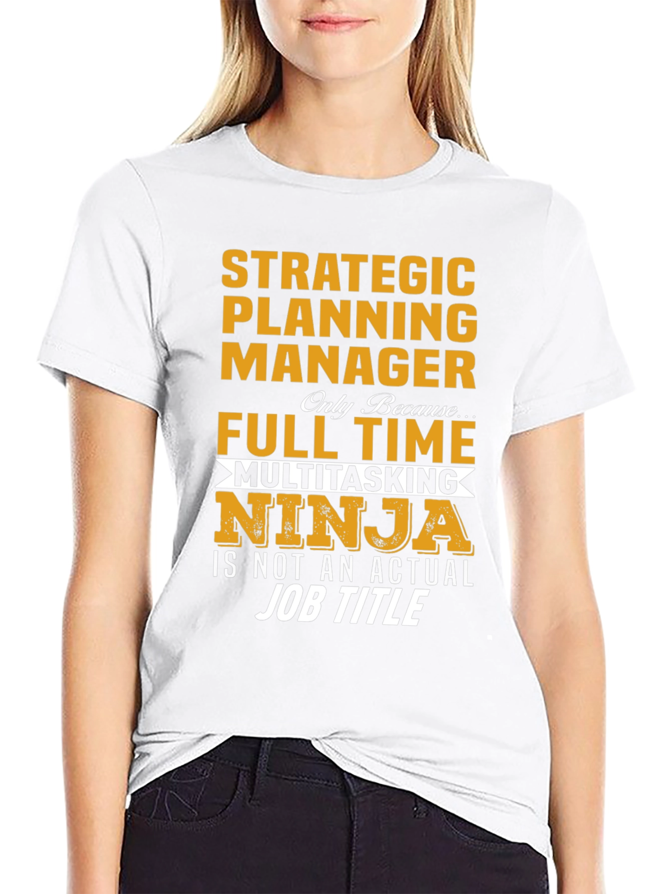 Strategic Planning Manager Multitasking Ninja T-Shirt