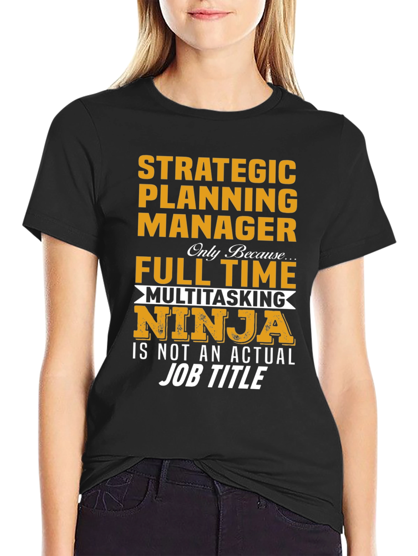 Strategic Planning Manager Multitasking Ninja T-Shirt