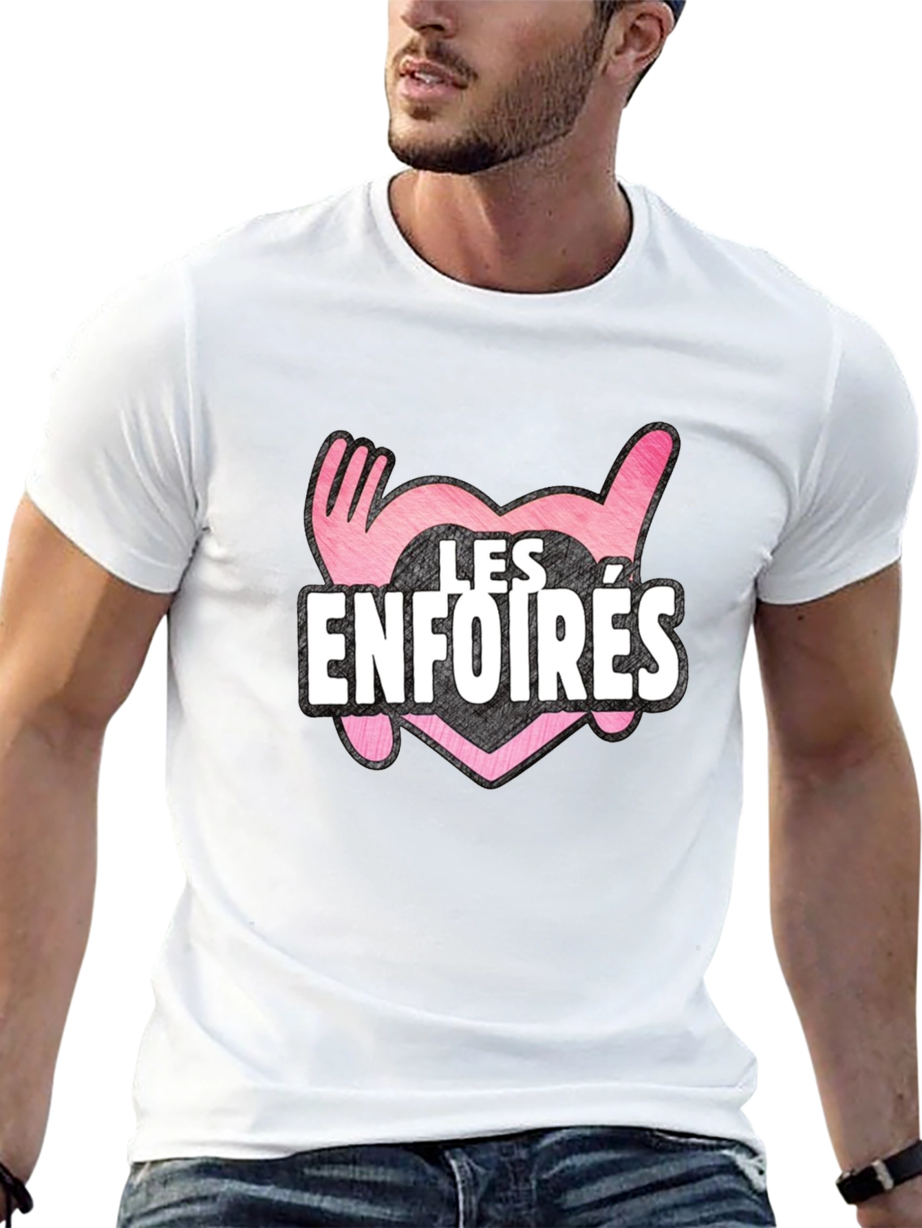Les Enfoirés Graphic Print T-Shirt - Unisex