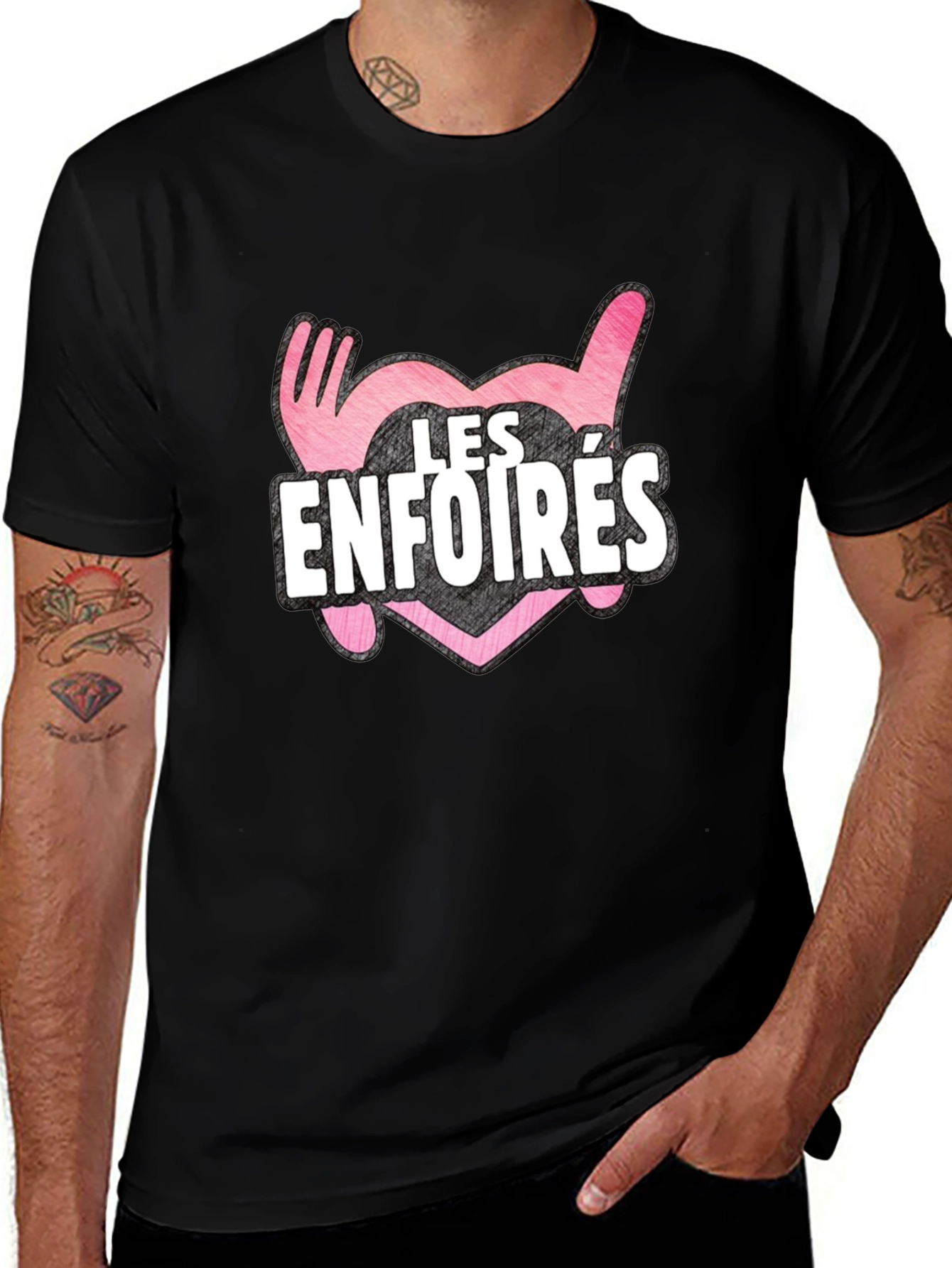 Les Enfoirés Graphic Print T-Shirt - Unisex