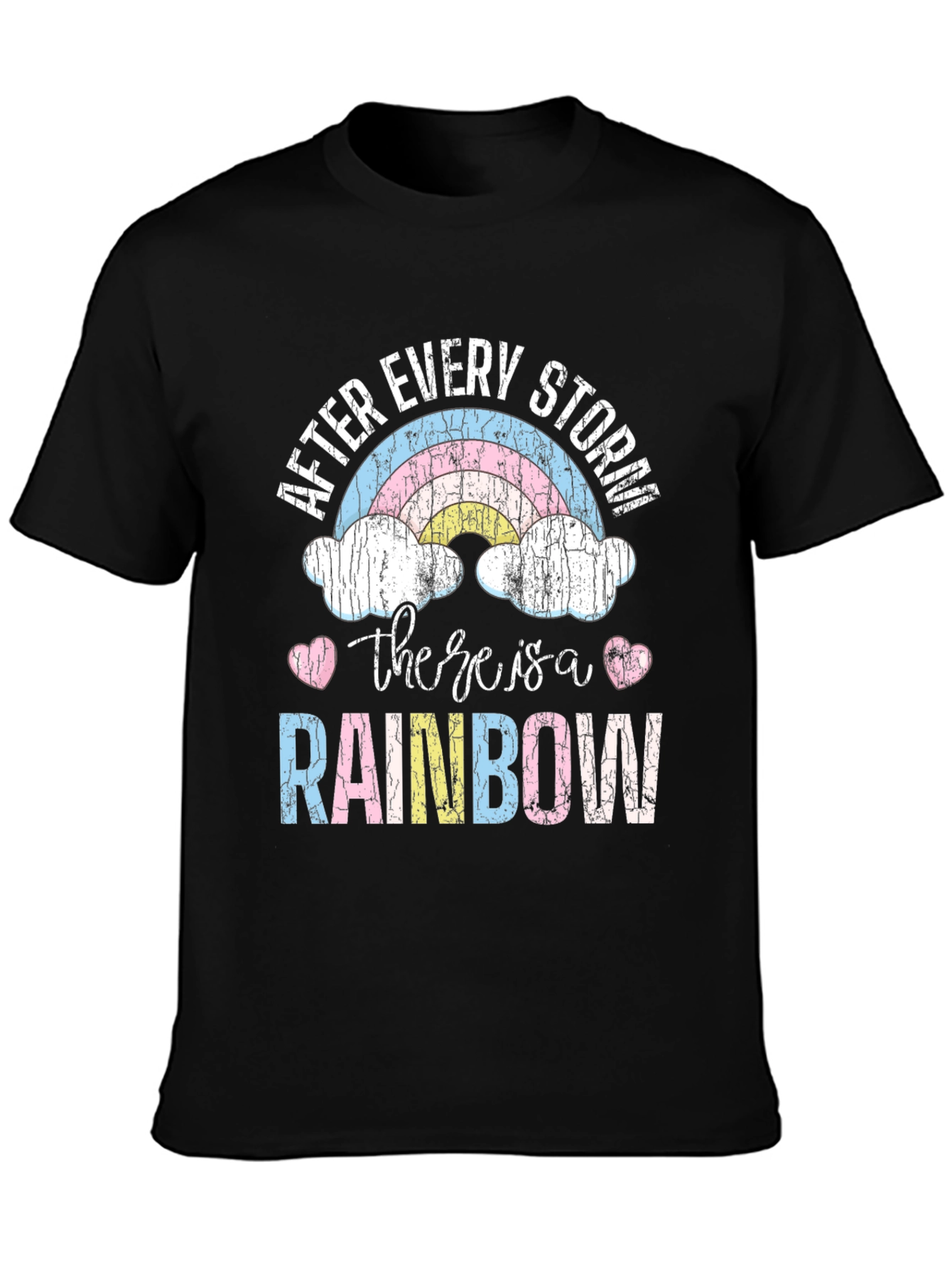After Every Storm Rainbow Graphic T-Shirt