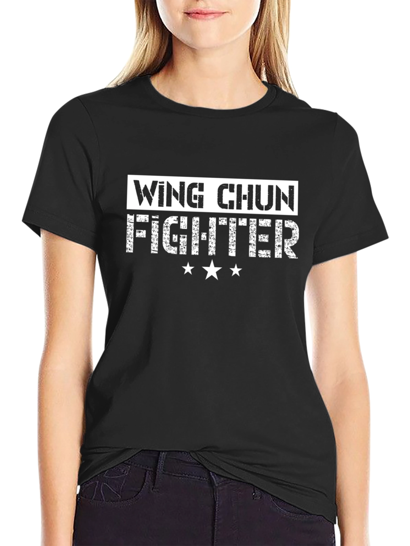 Wing Chun Fighter Graphic T-Shirt
