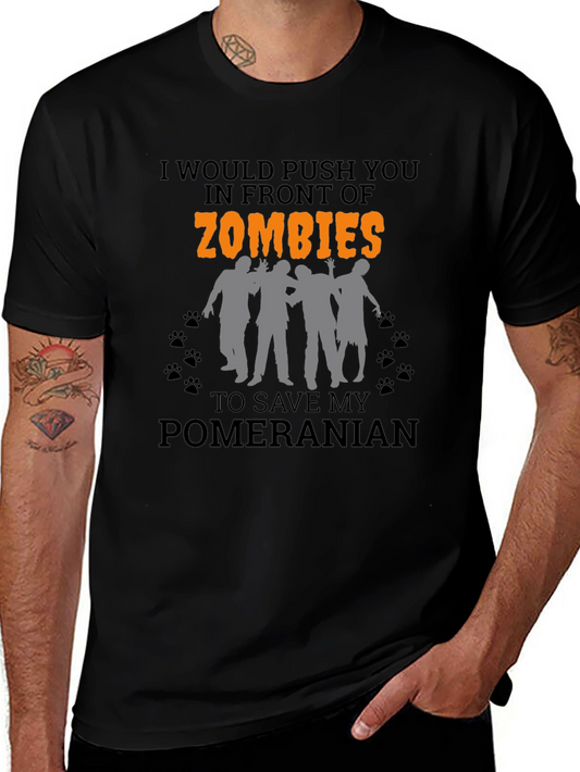 Zombie Pomeranian T-Shirt