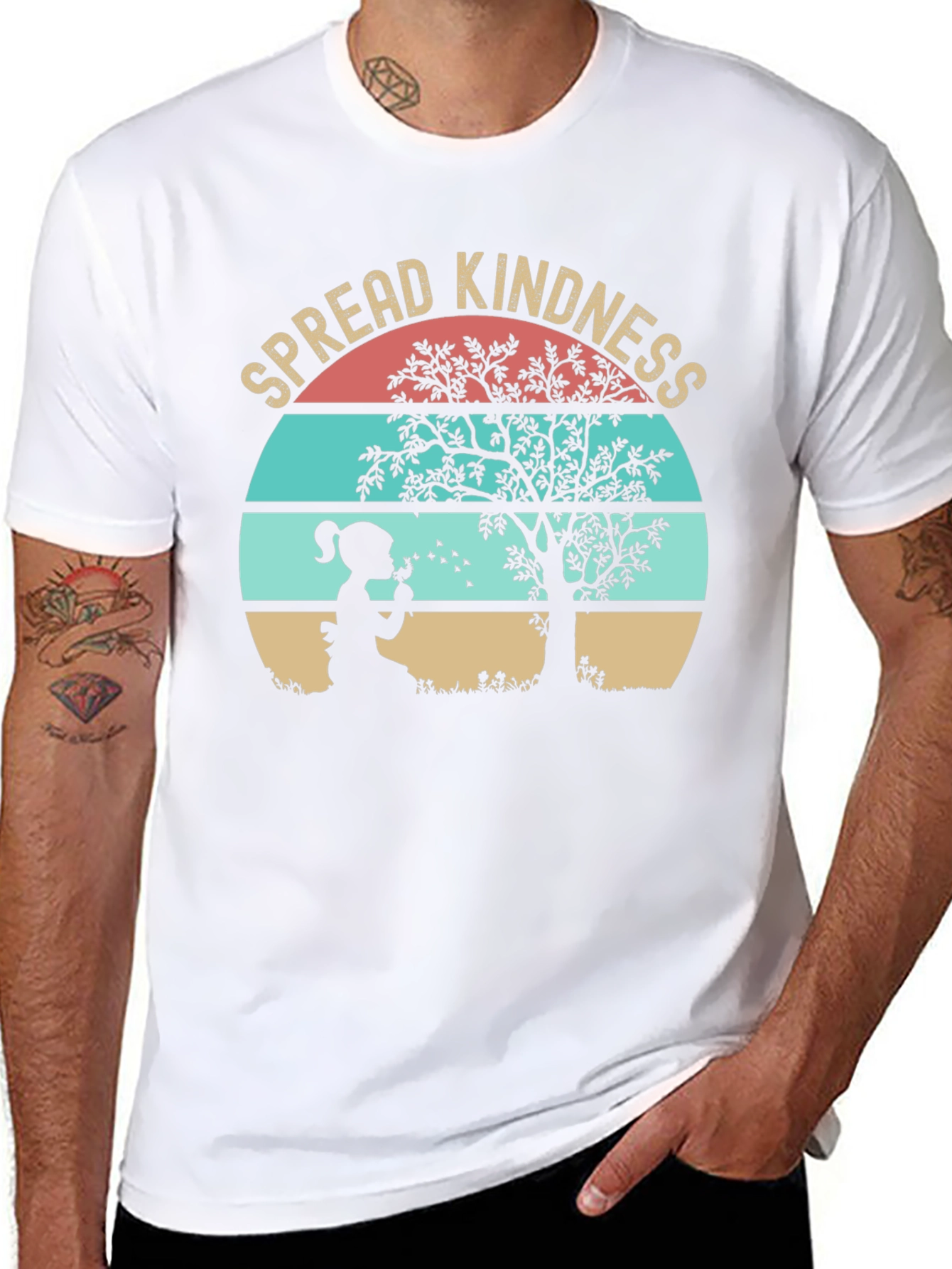 Spread Kindness Graphic Tee - Unisex Soft Cotton Shirt