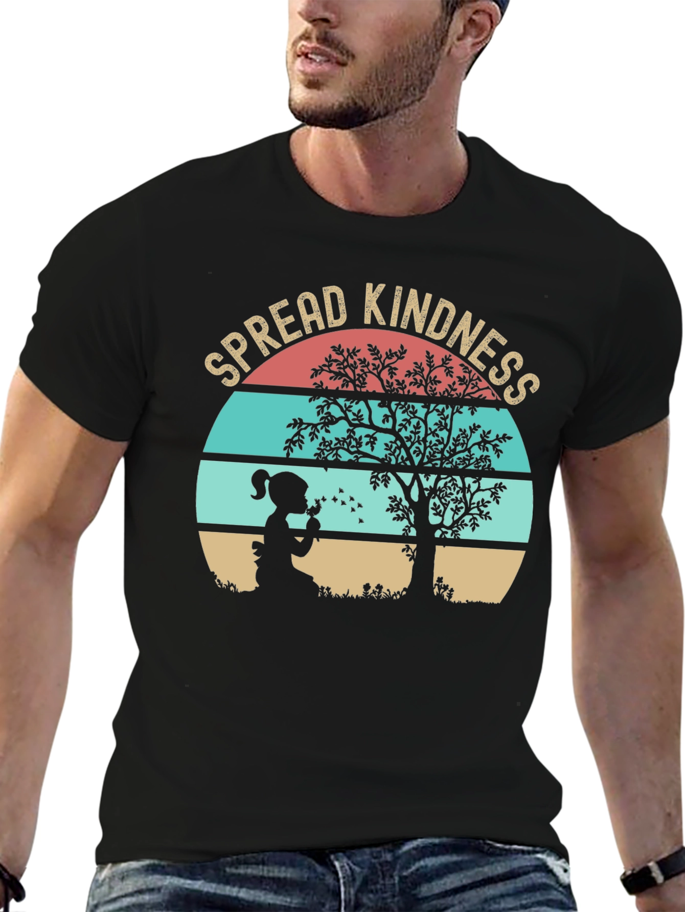 Spread Kindness Graphic Tee - Unisex Soft Cotton Shirt