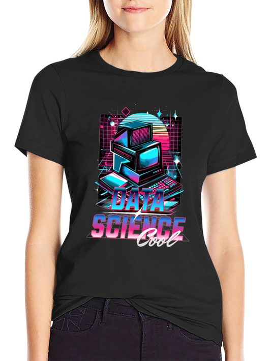 Data Science Cool Retro T-Shirt