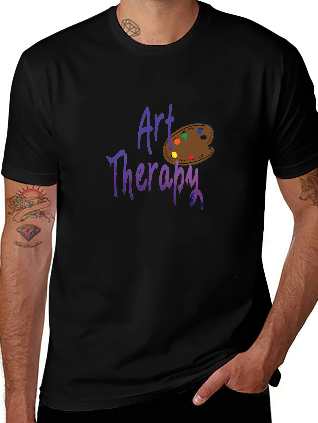 Art Therapy T-Shirt - Creative Expression Tee