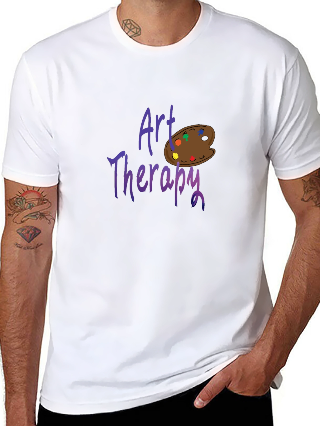 Art Therapy T-Shirt - Creative Expression Tee