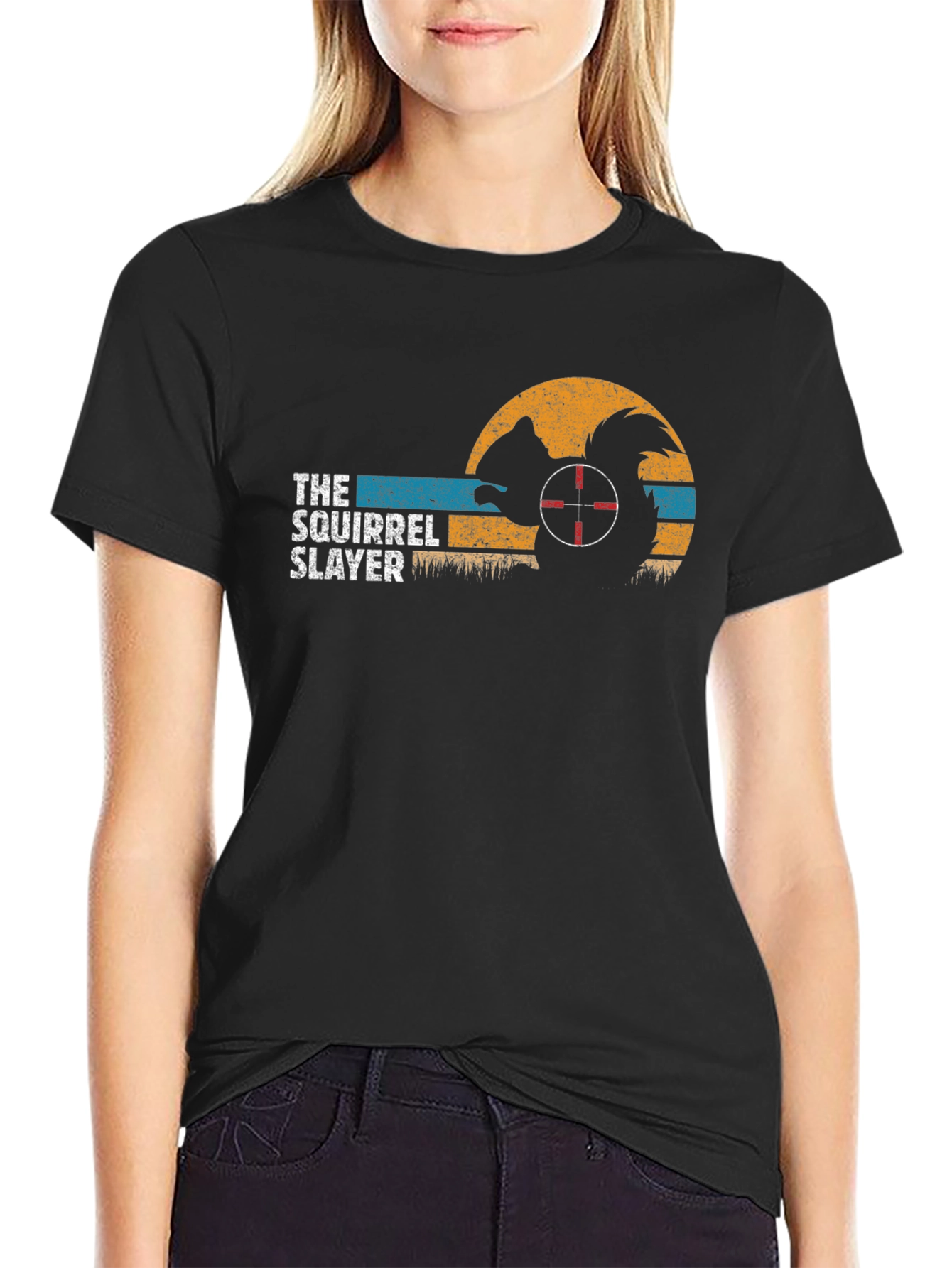 The Squirrel Slayer T-Shirt - Hunting Humor