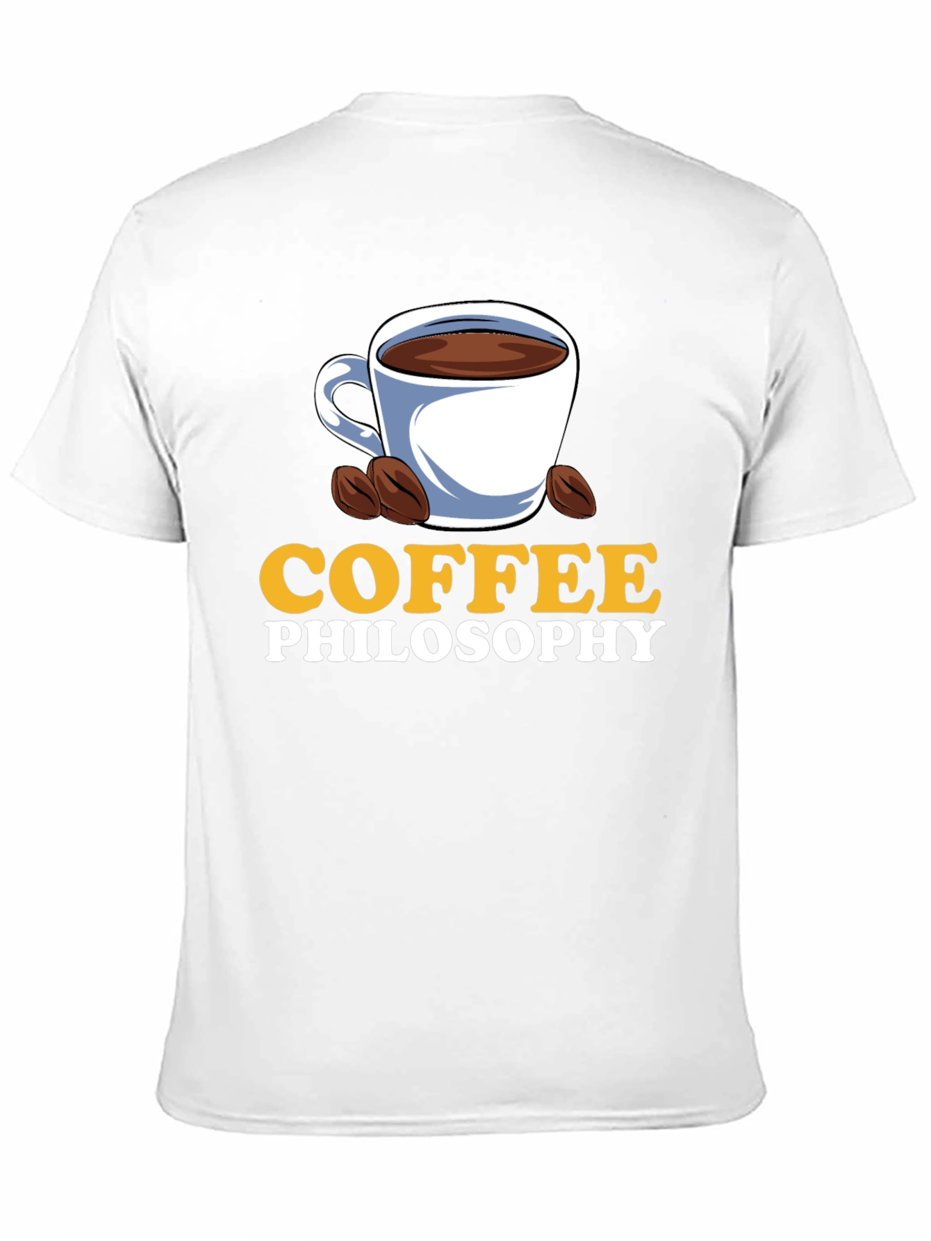 Coffee Philosophy Graphic T-Shirt - Brew Up Some Wisdom