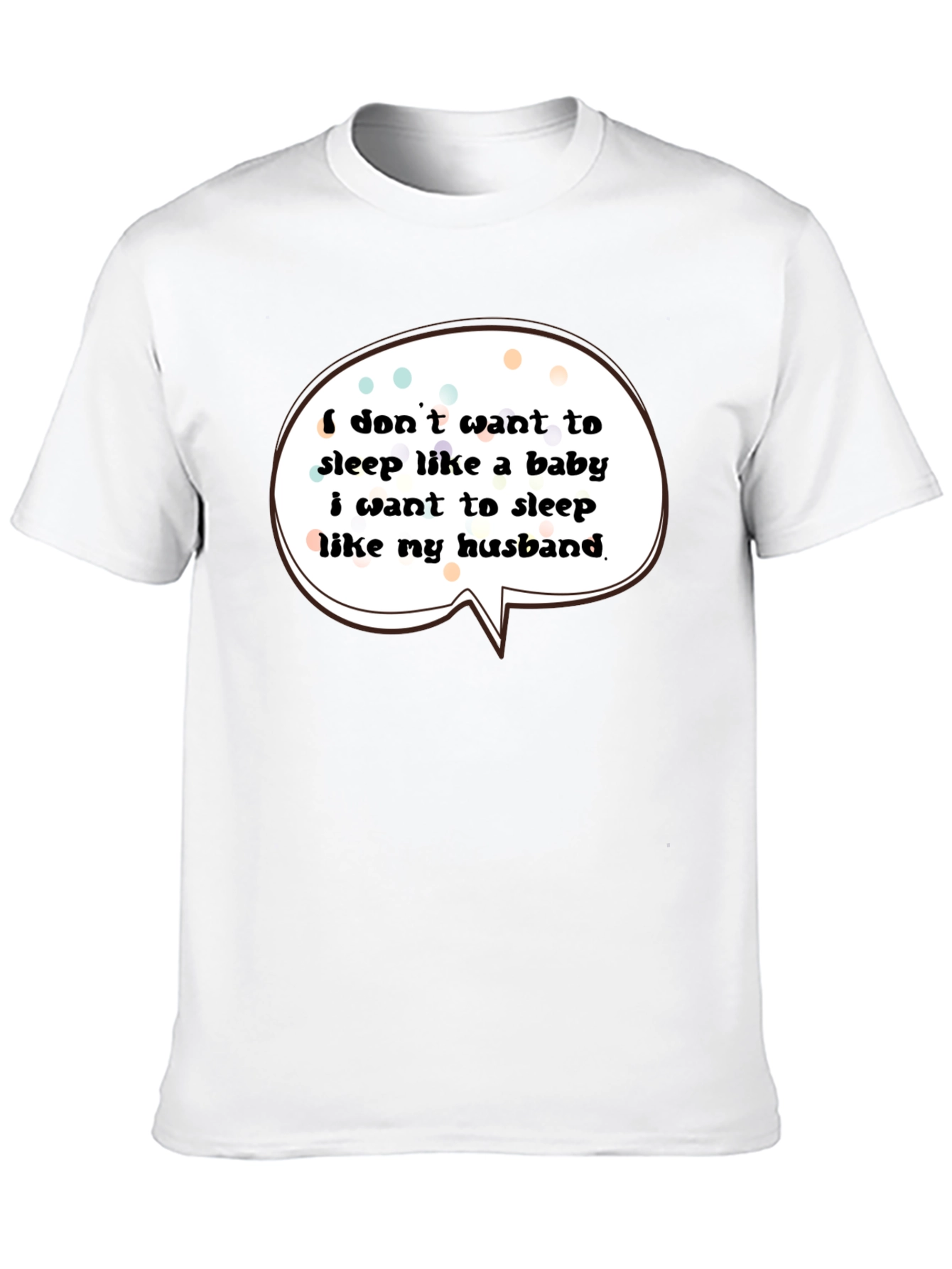 Funny Husband Sleep T-Shirt