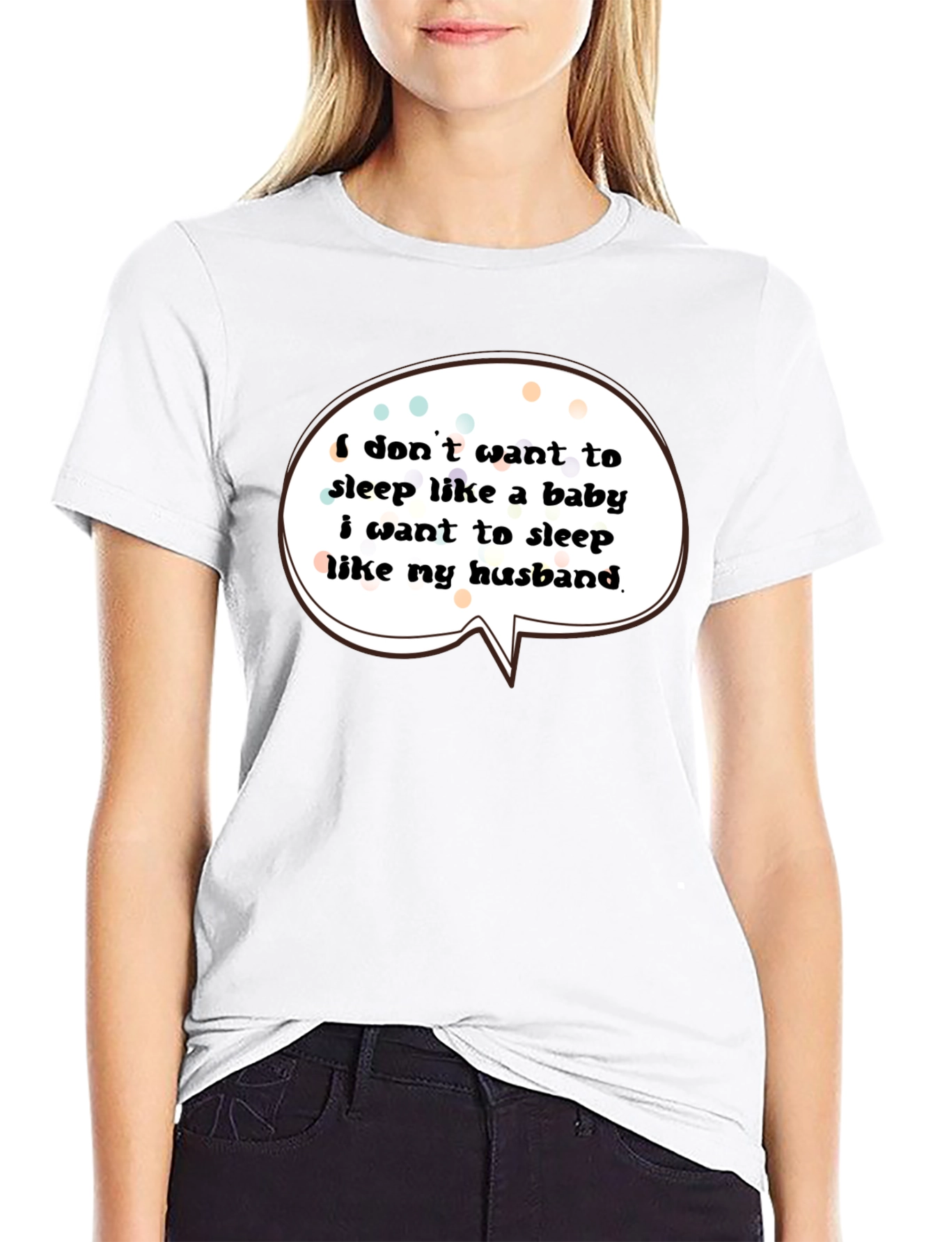Funny Husband Sleep T-Shirt