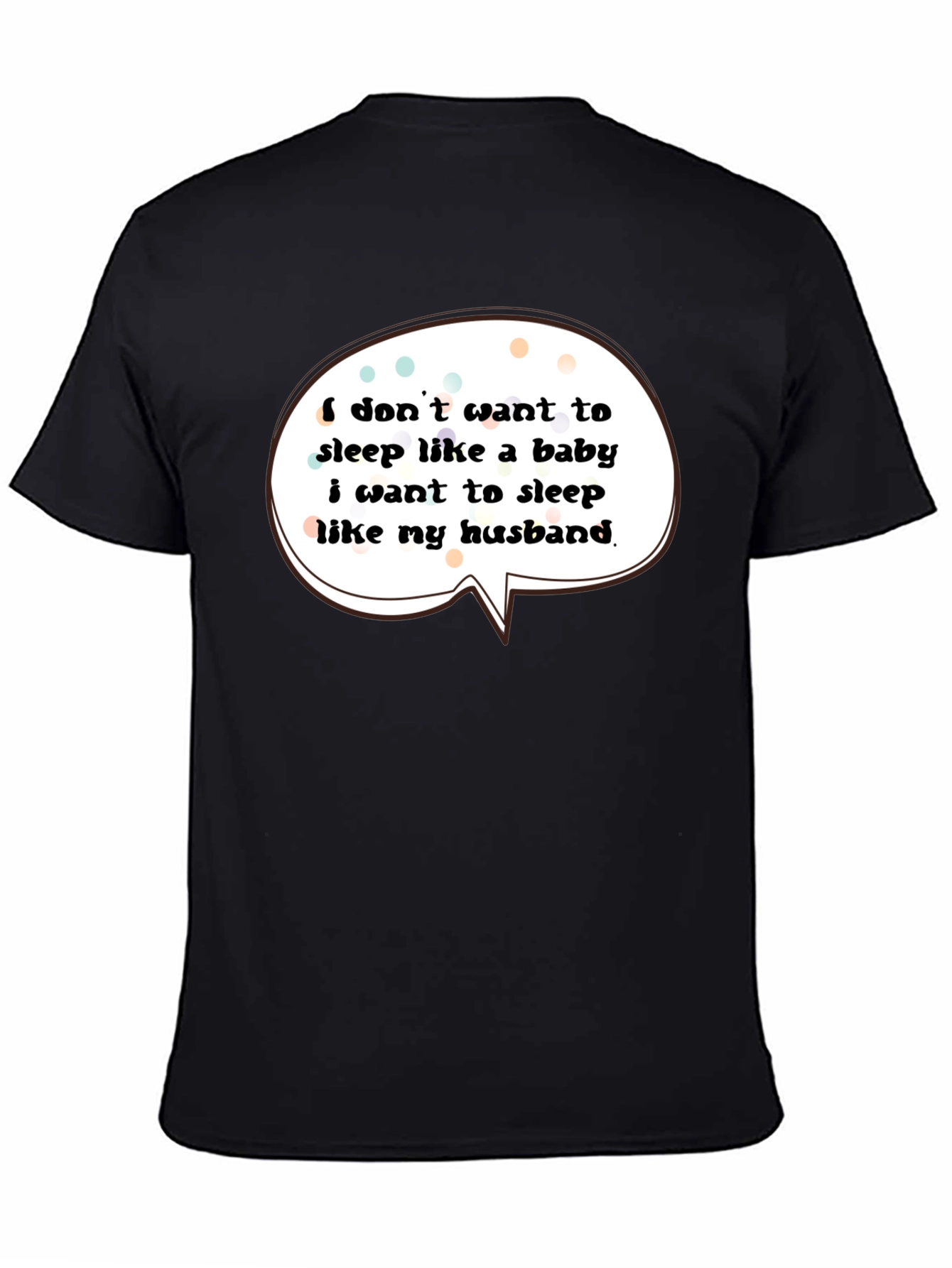 Funny Husband Sleep T-Shirt