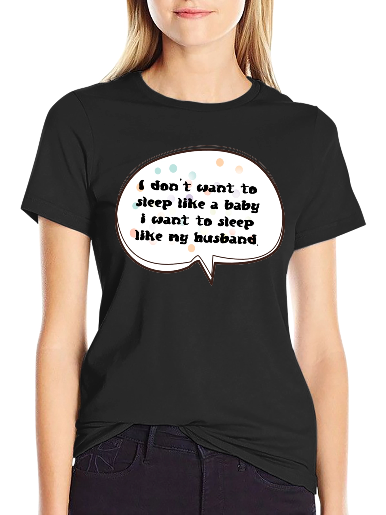 Funny Husband Sleep T-Shirt
