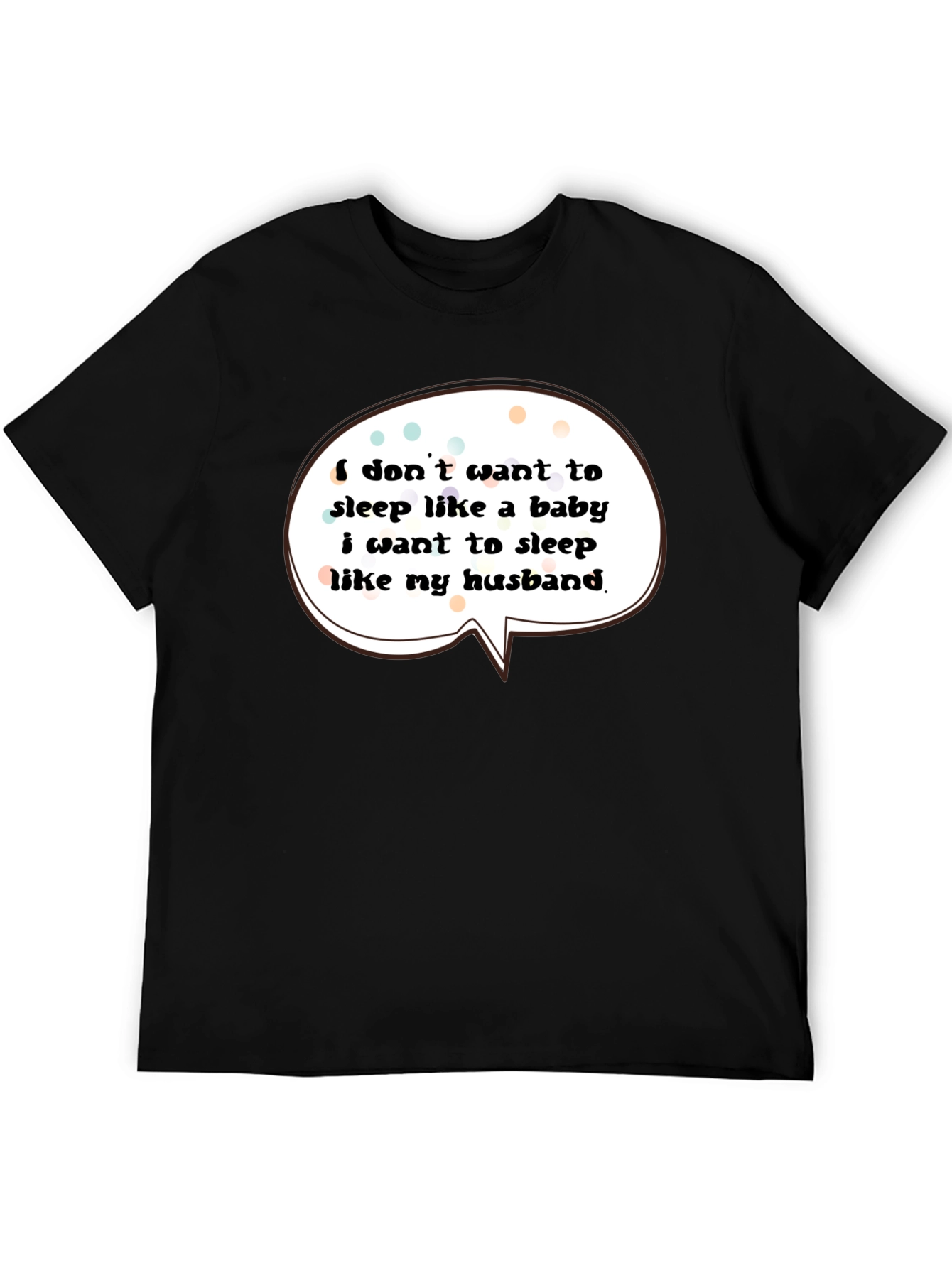 Funny Husband Sleep T-Shirt