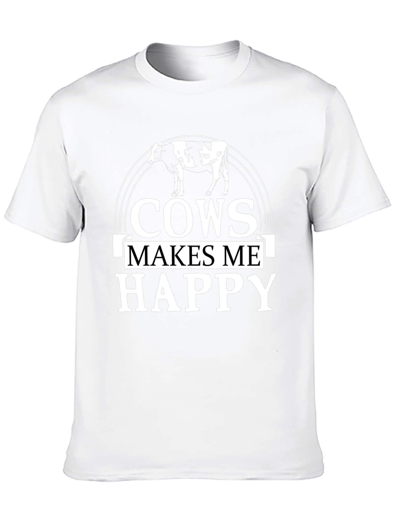 Cows Make Me Happy T-Shirt