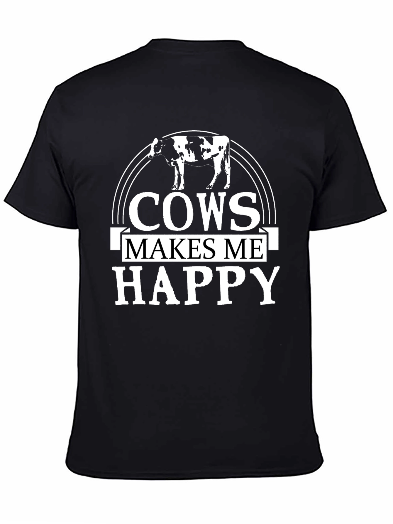 Cows Make Me Happy T-Shirt