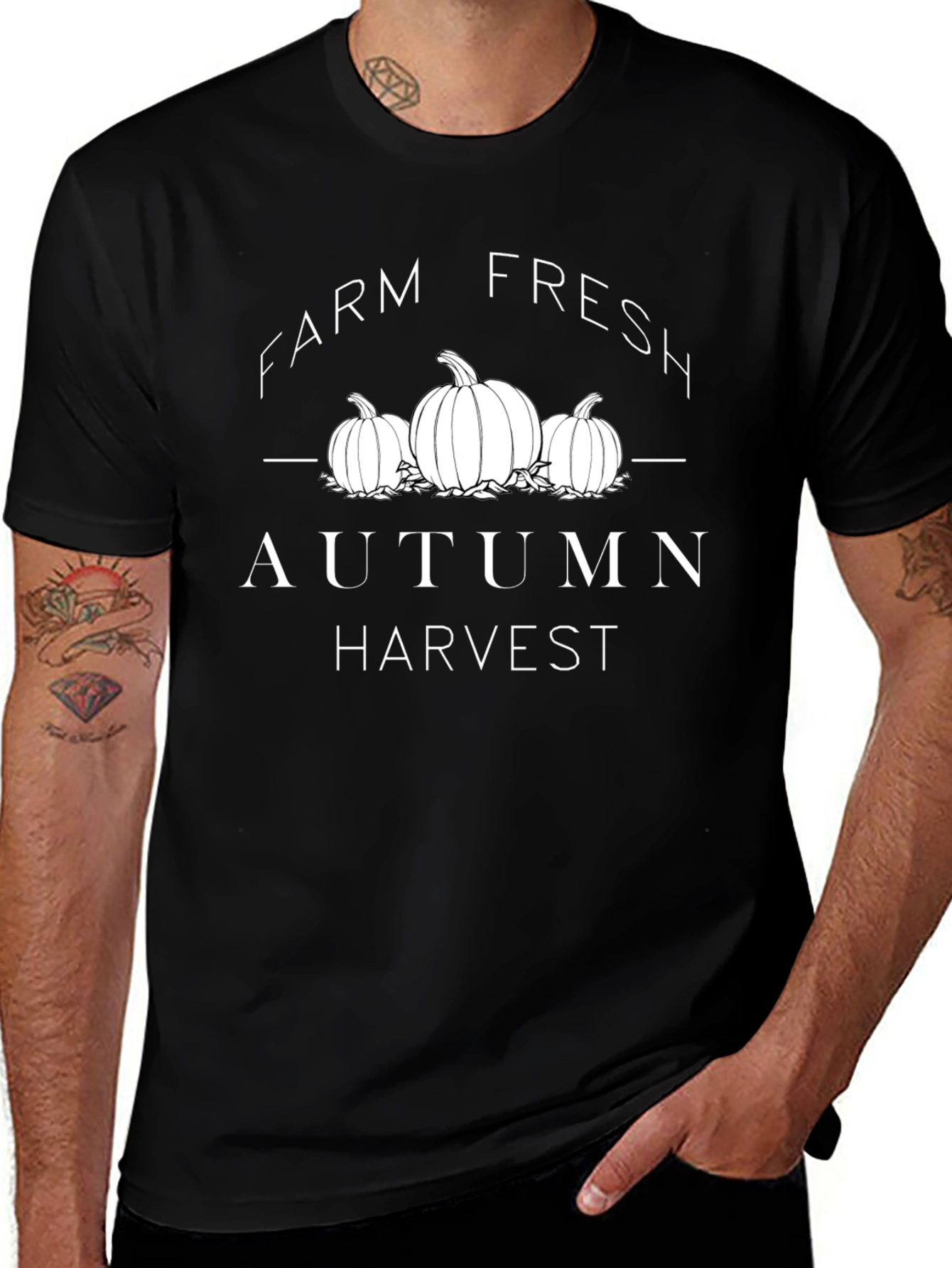 Farm Fresh Autumn Harvest Graphic Tee
