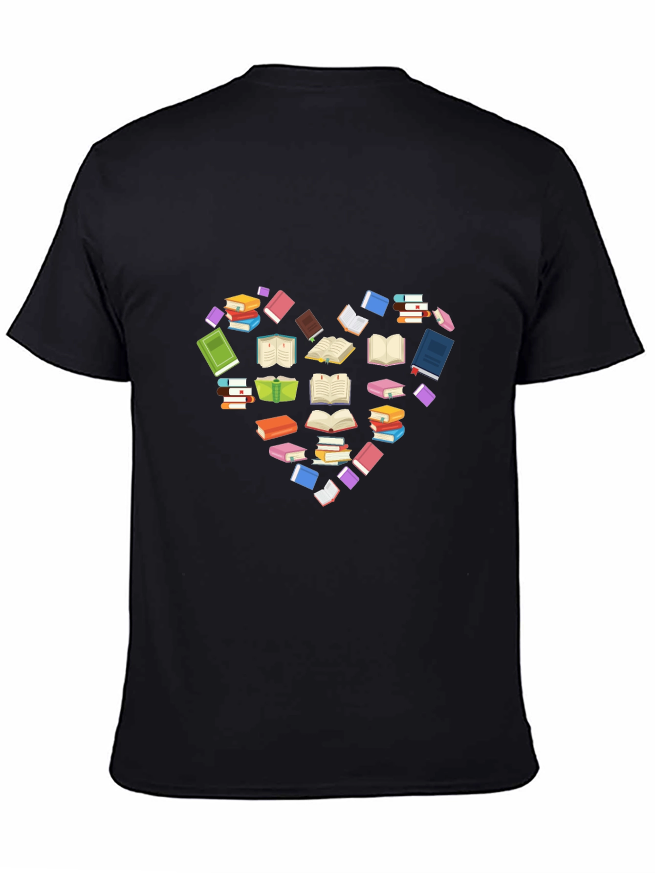Book Lover Heart T-Shirt