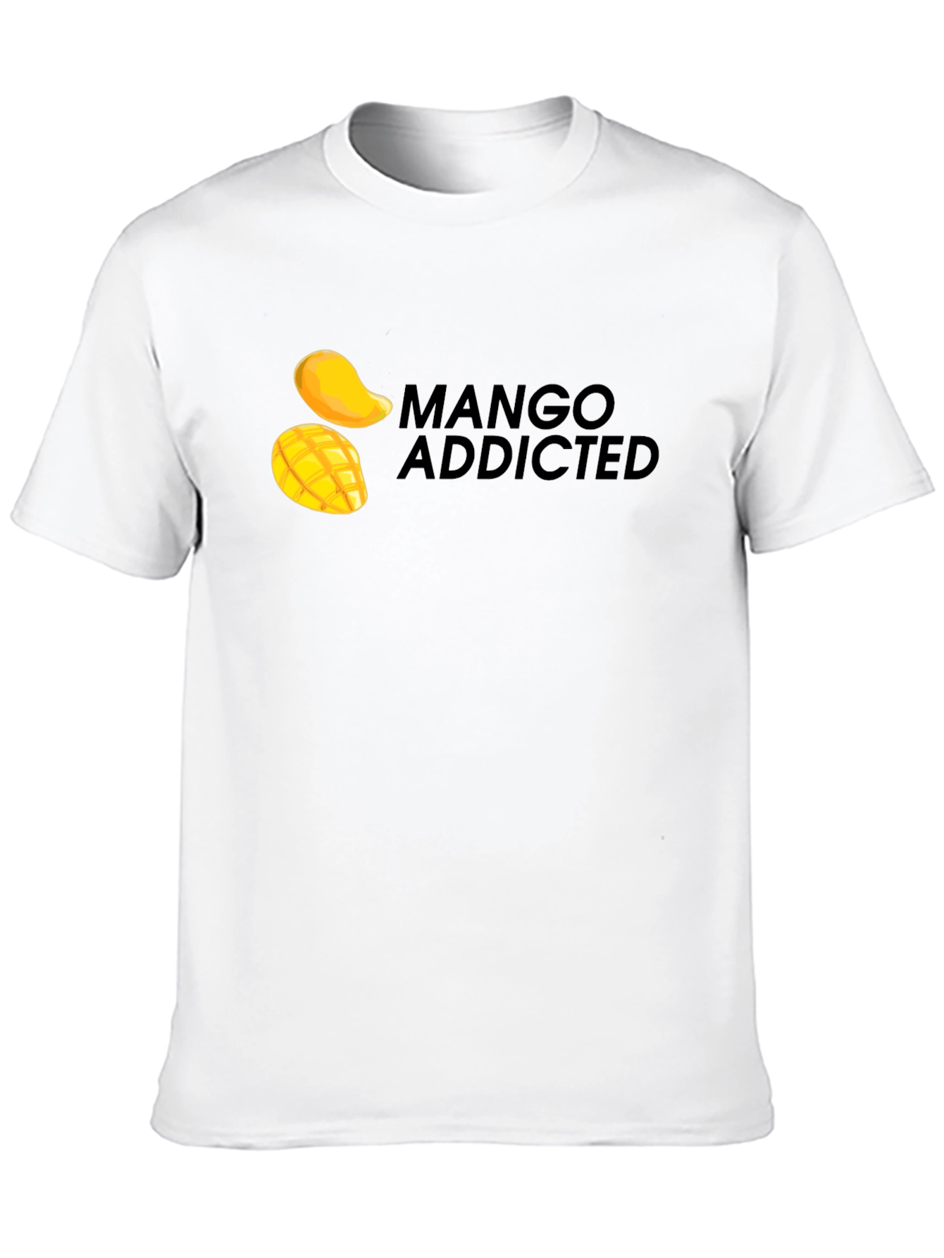 Mango Addicted Black T-Shirt