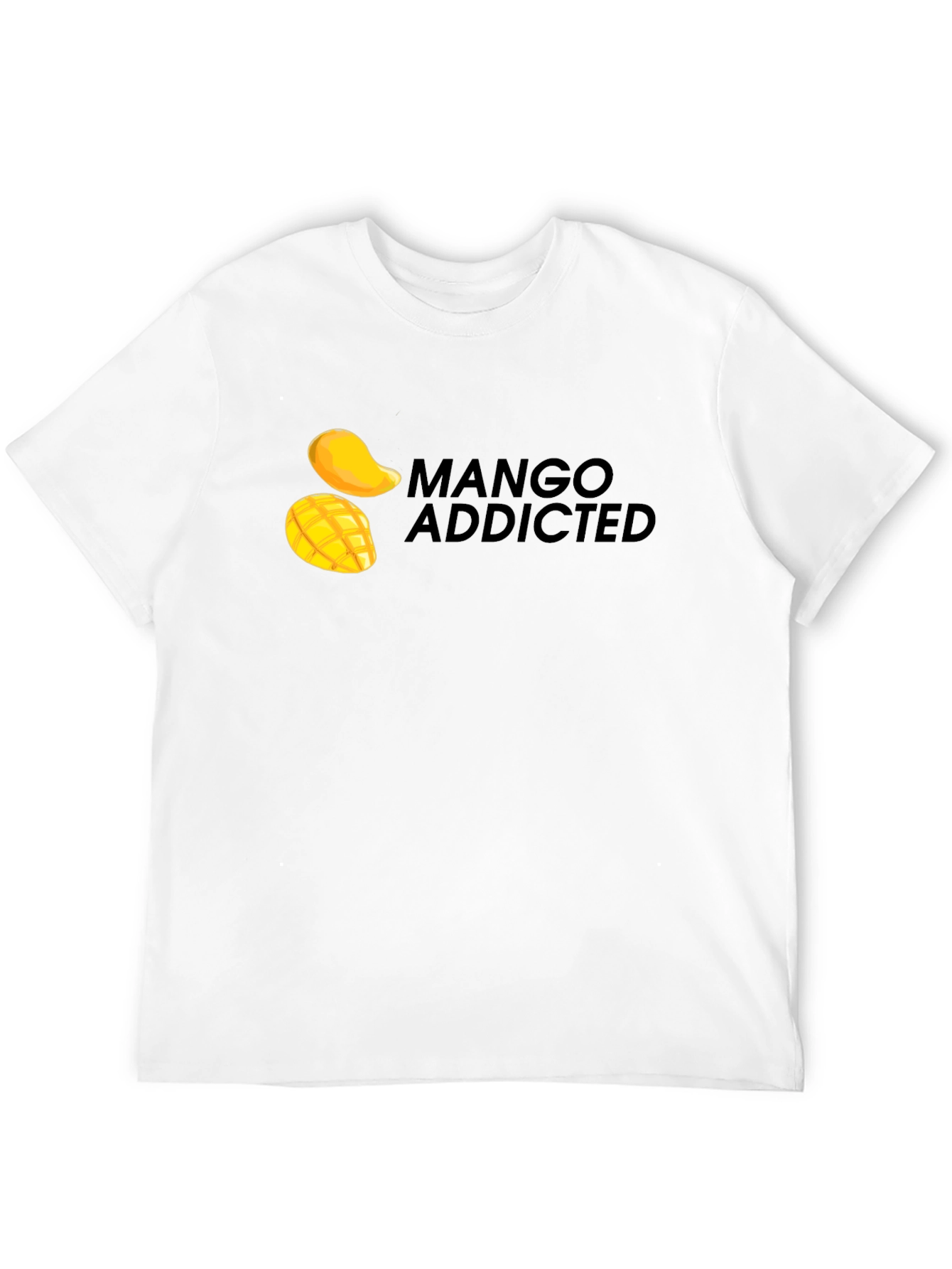 Mango Addicted Black T-Shirt