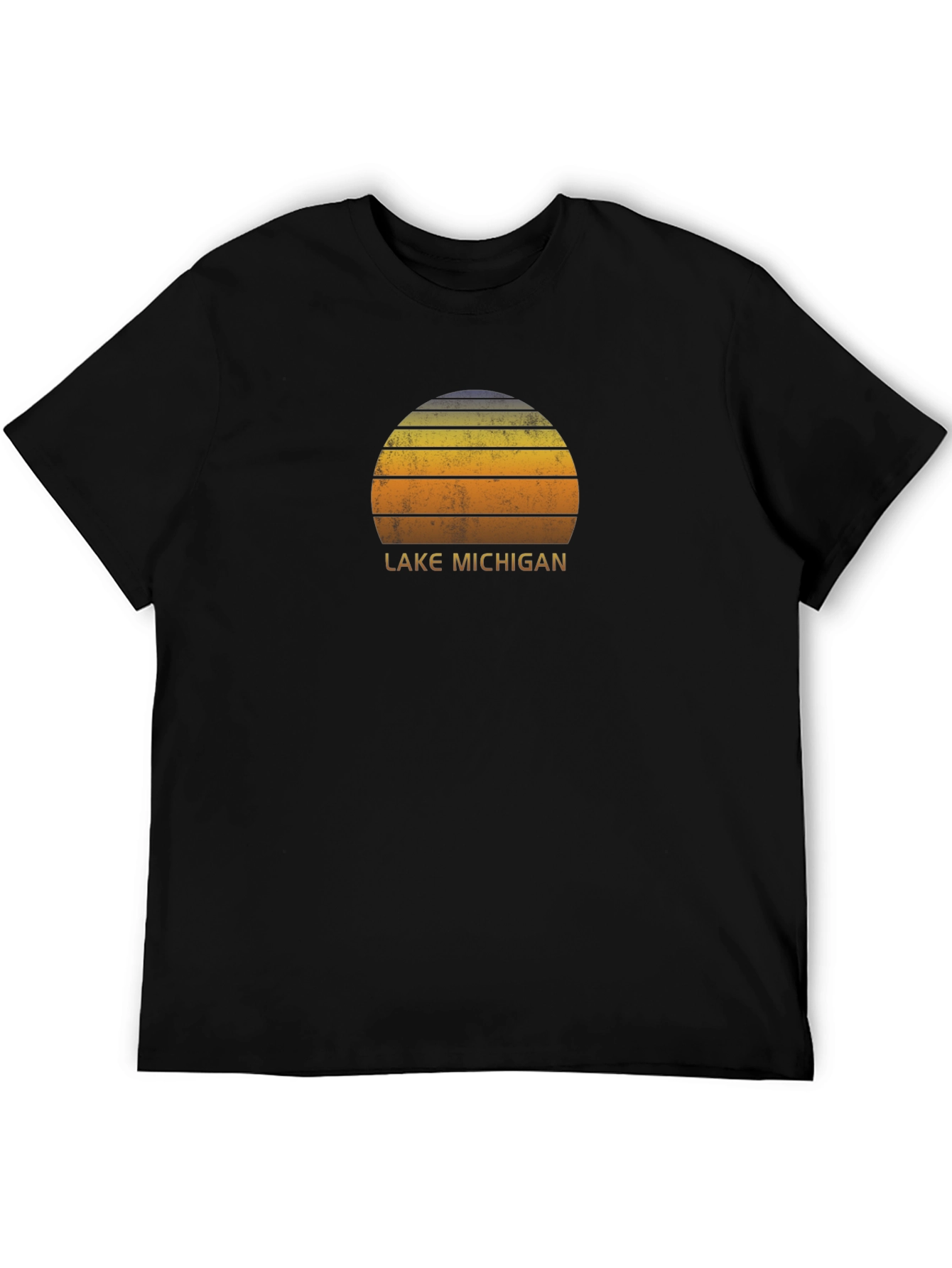 Lake Michigan Sunset Graphic Tee