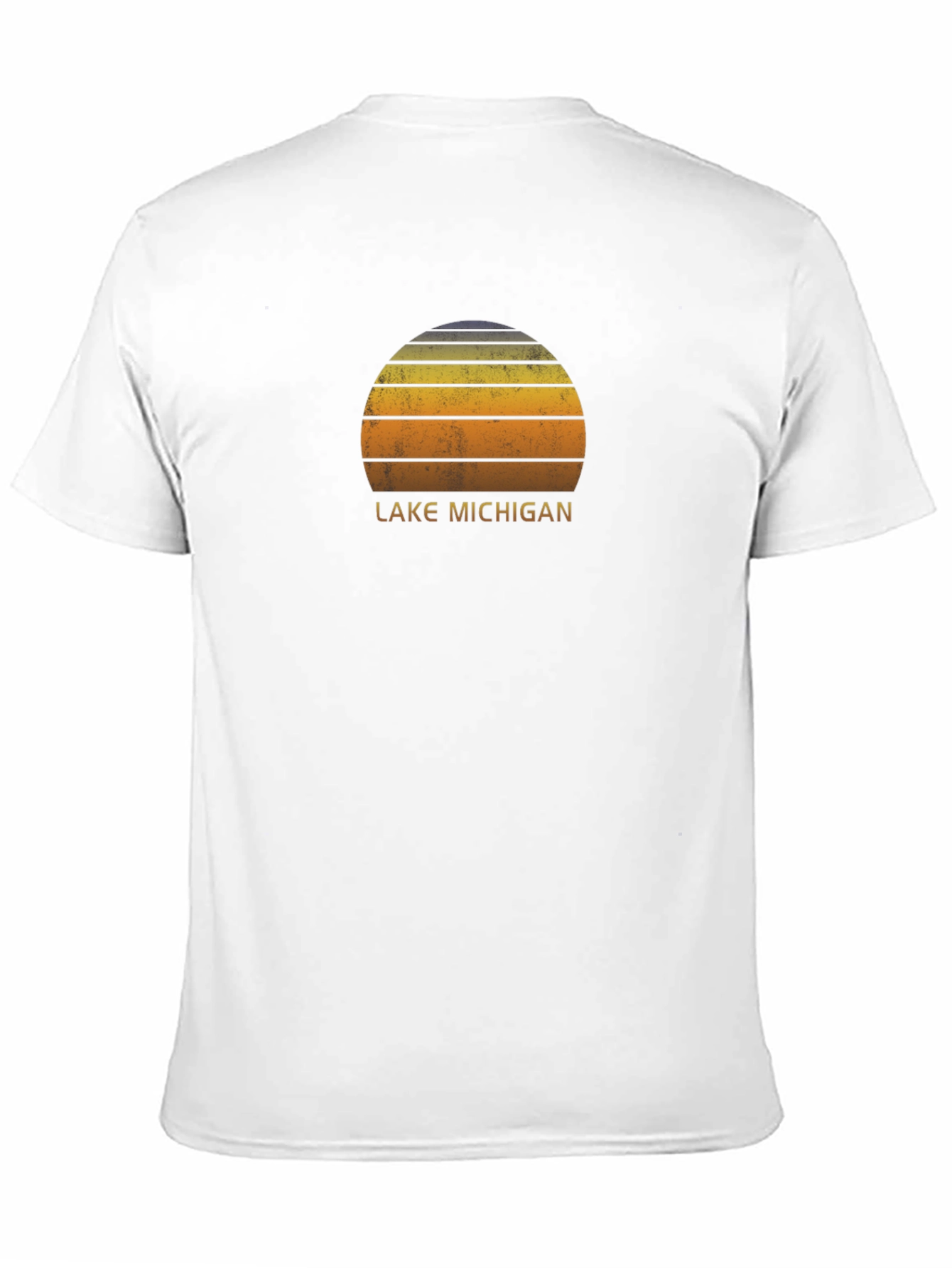 Lake Michigan Sunset Graphic Tee