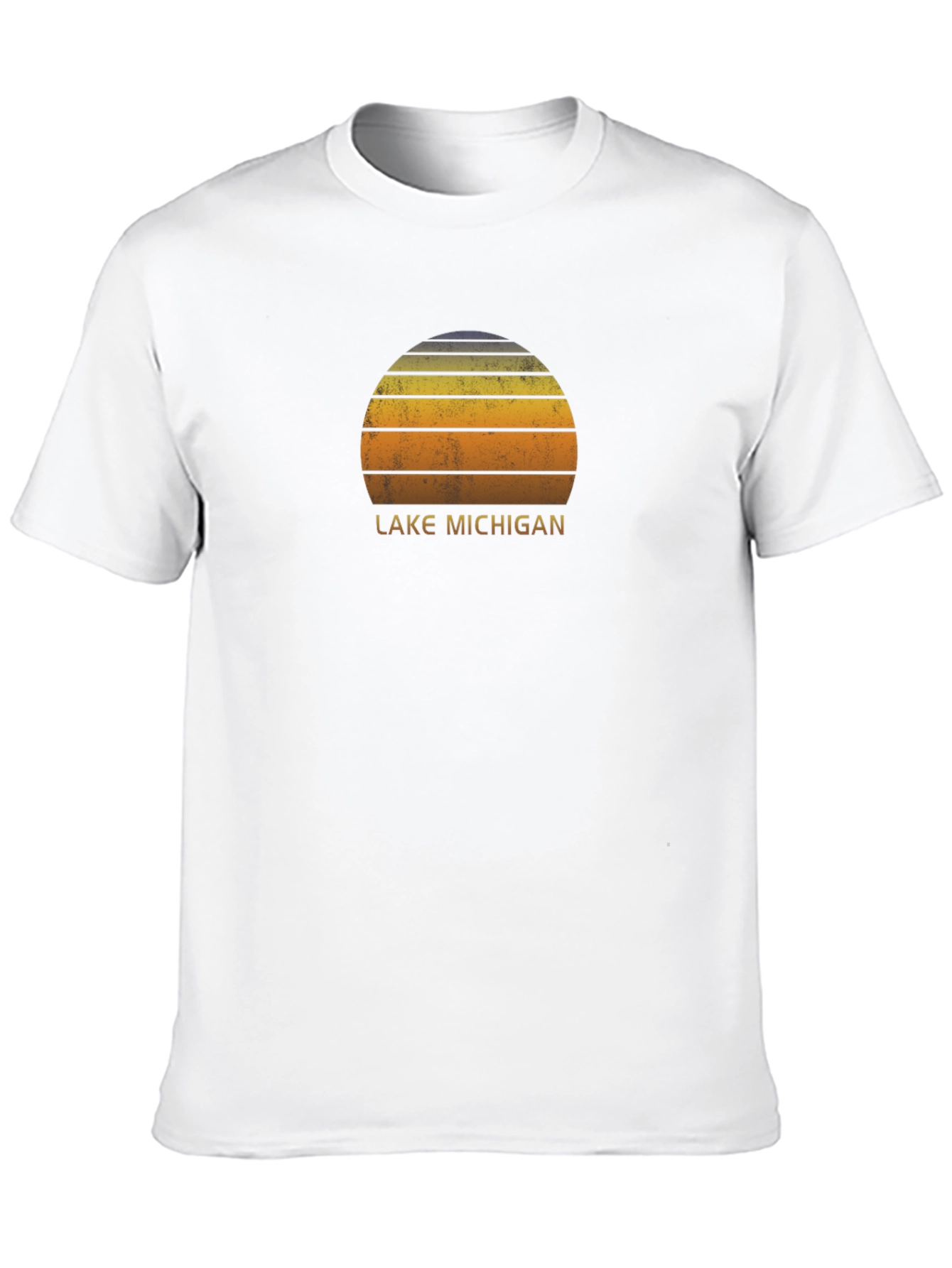 Lake Michigan Sunset Graphic Tee