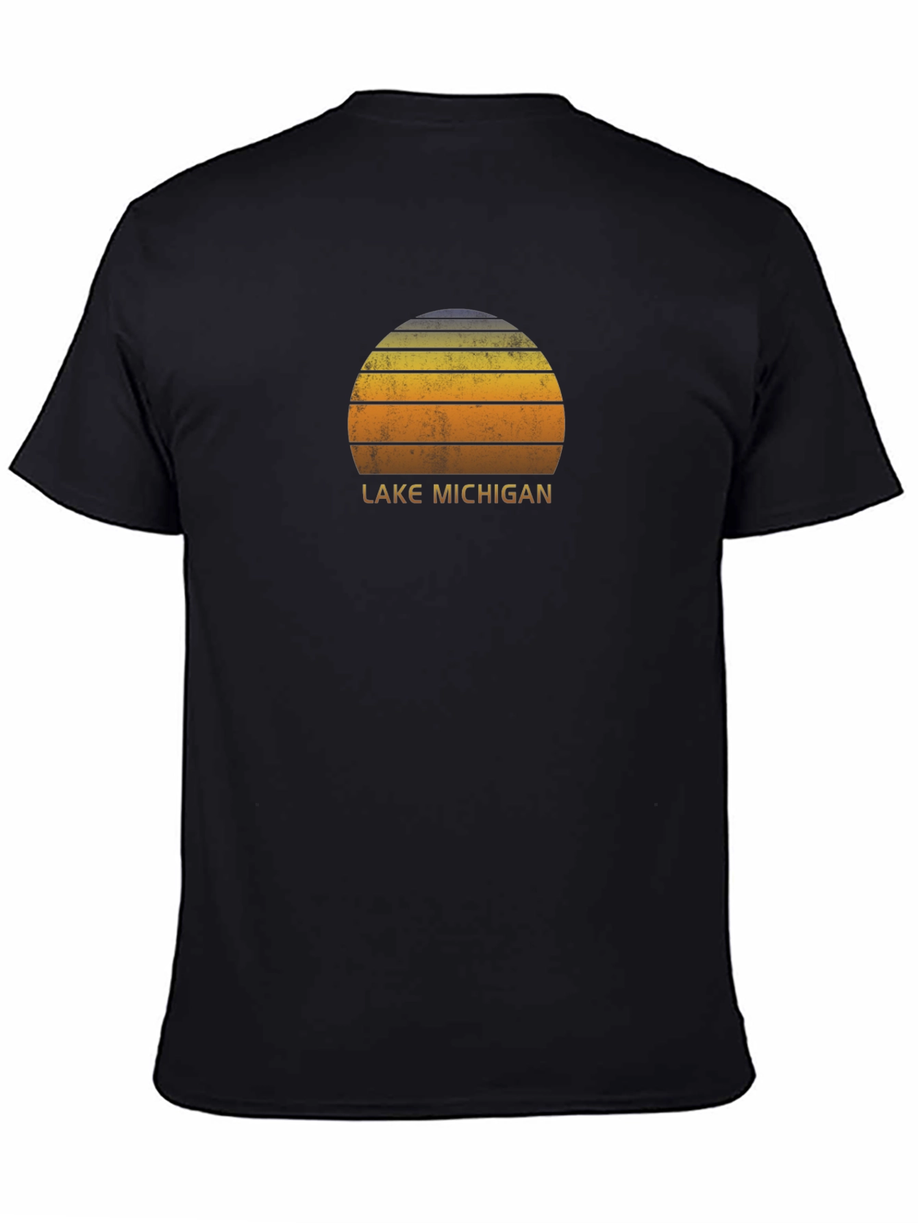 Lake Michigan Sunset Graphic Tee