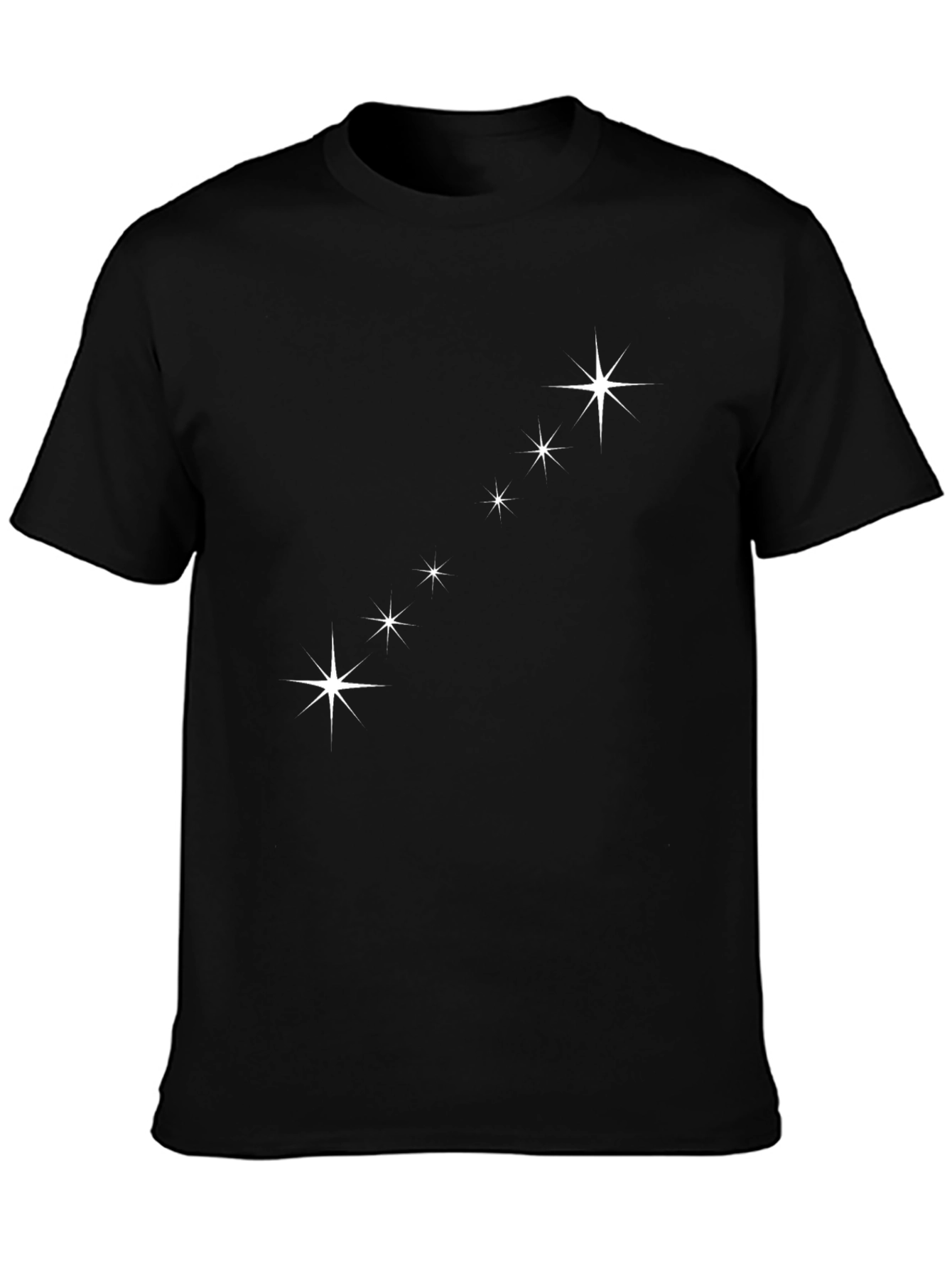 Constellation Graphic Black T-Shirt