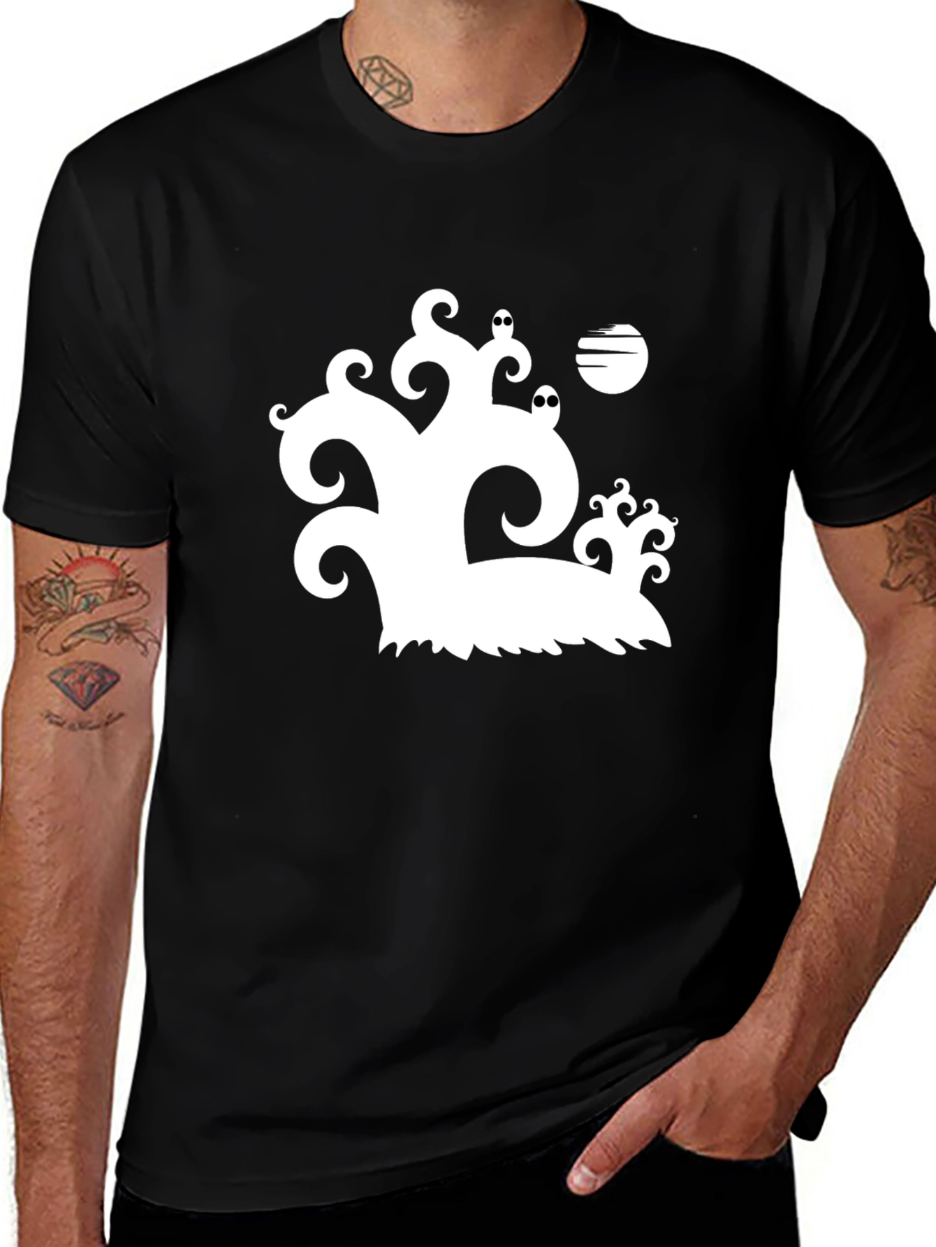 Spooky Tree Halloween T-Shirt