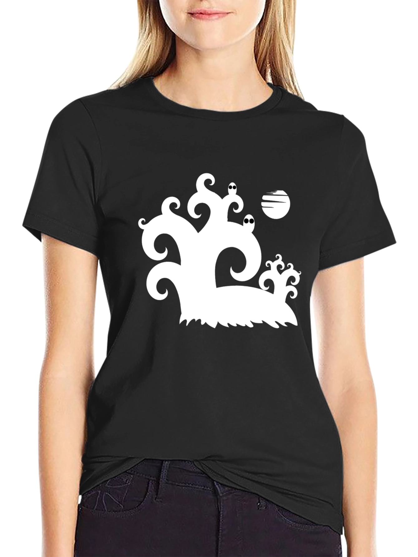 Spooky Tree Halloween T-Shirt