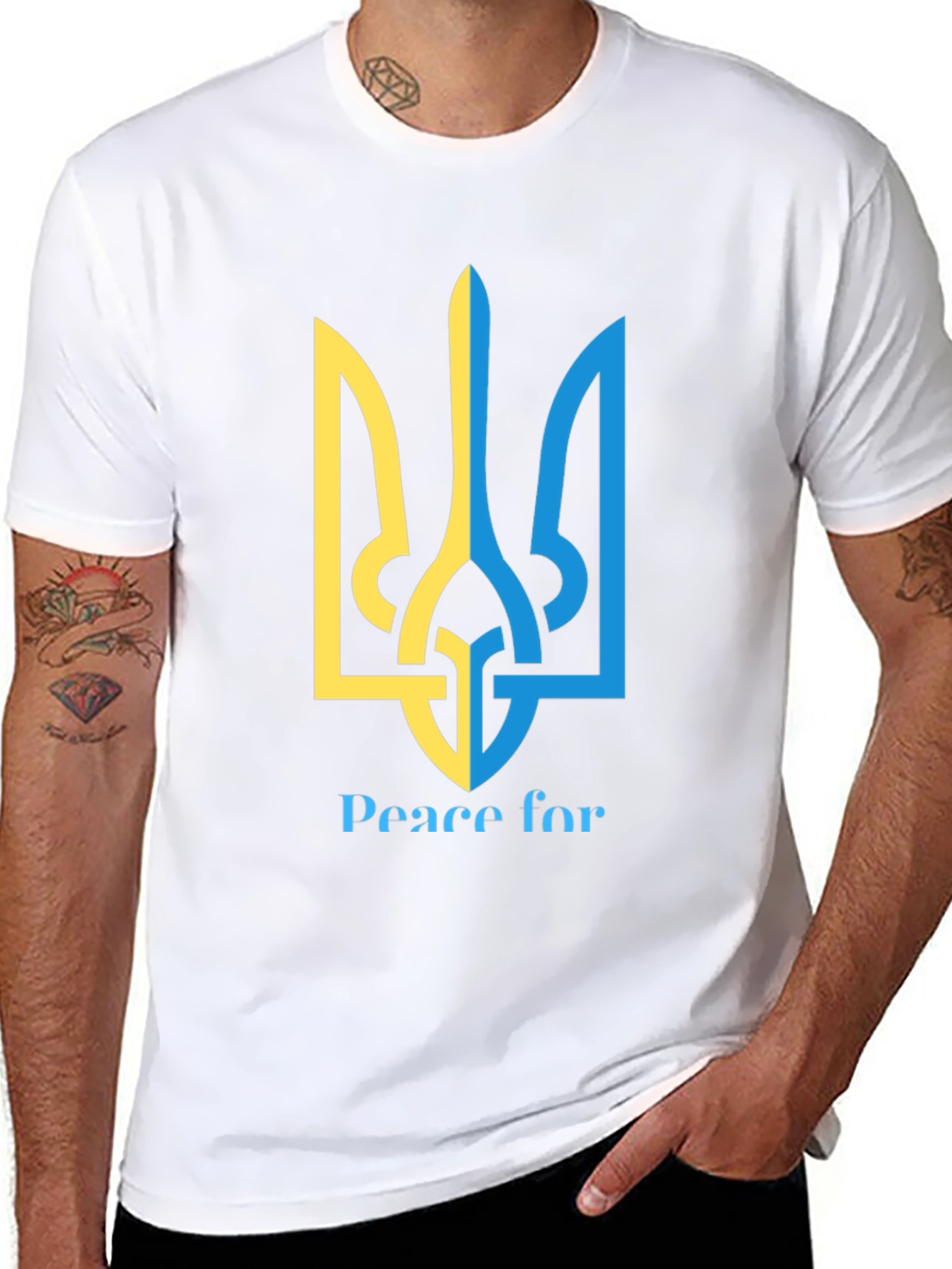 Ukrainian Trident Peace T-Shirt